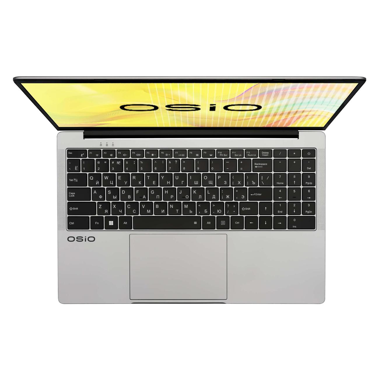 Ноутбук OSiO FocusLine F150i-002/15.6"/Core i3-1125G4/16/256/Win/серый