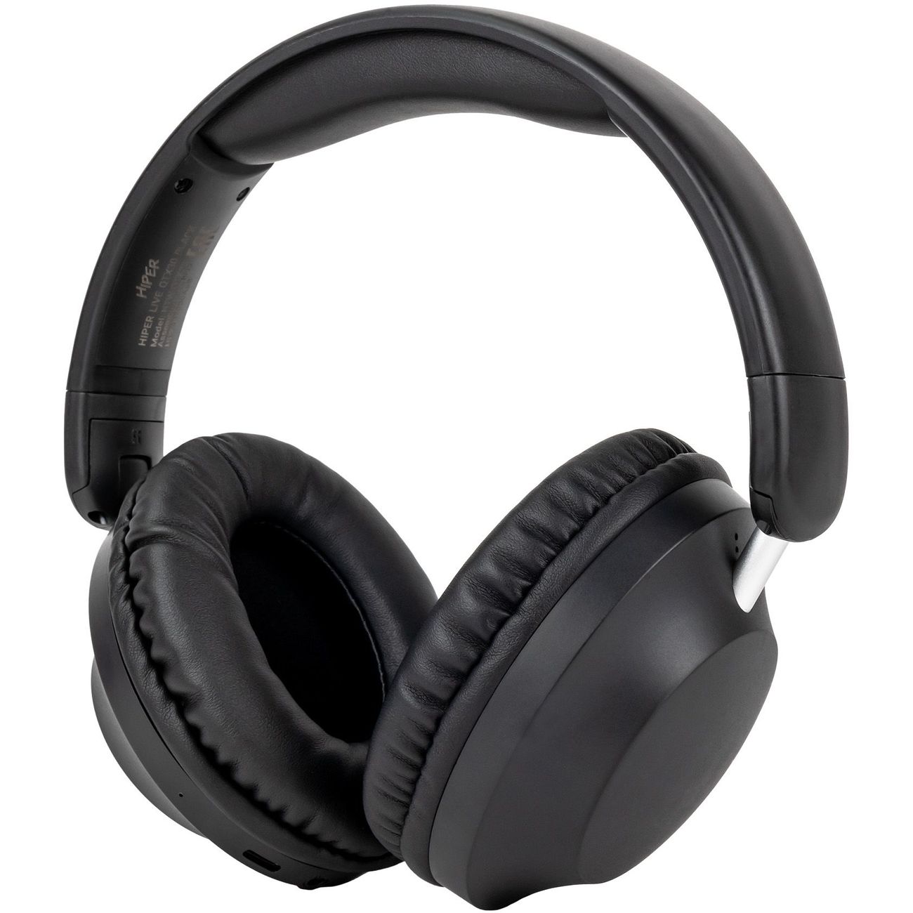 Наушники накладные Bluetooth HIPER LIVE HTW-QTX30 Black фото