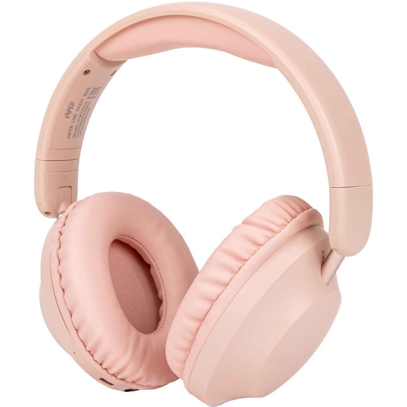 Наушники накладные Bluetooth HIPER LIVE HTW-QTX31 Rose