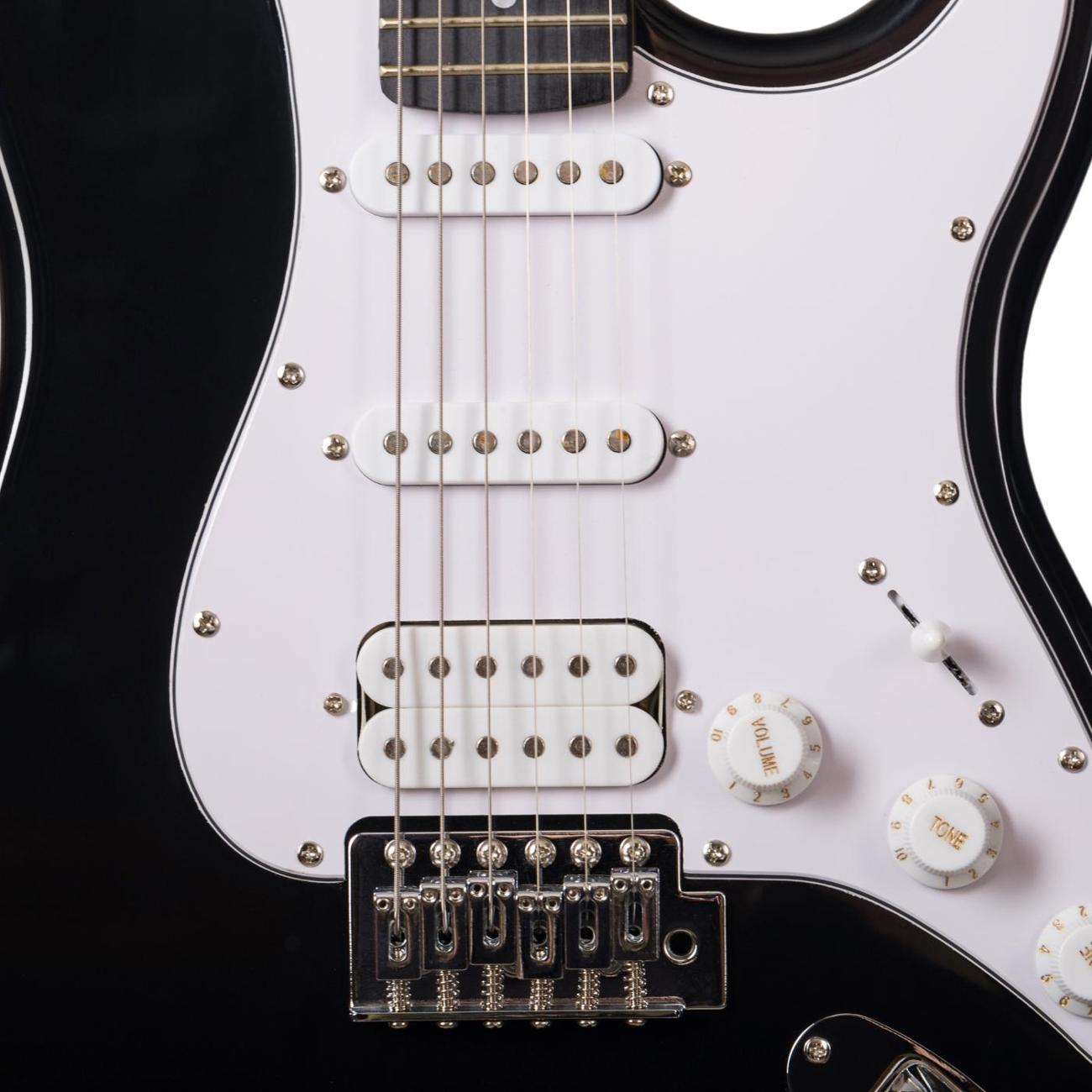 Электрогитара Rockdale Stars HSS черный