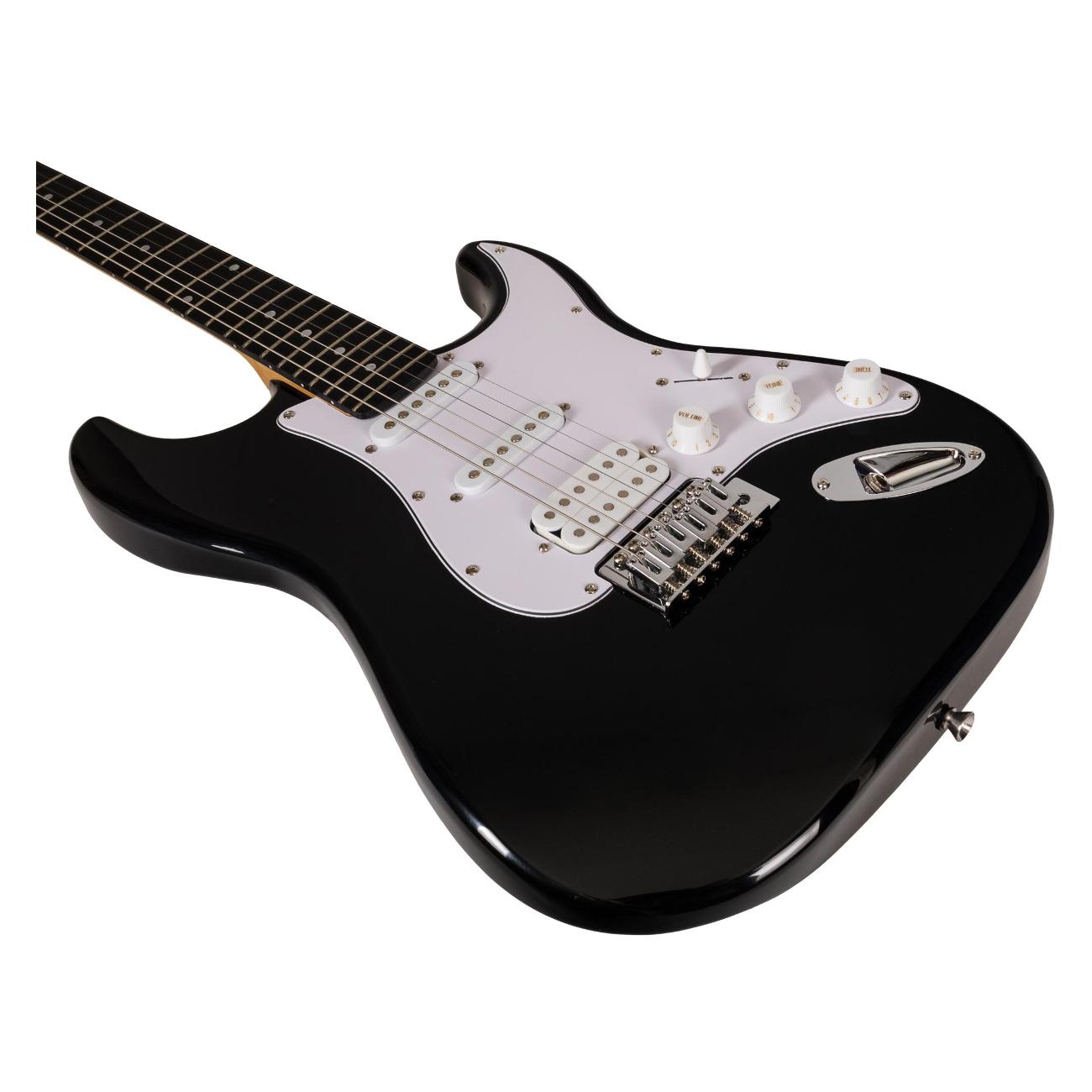 Электрогитара Rockdale Stars HSS черный