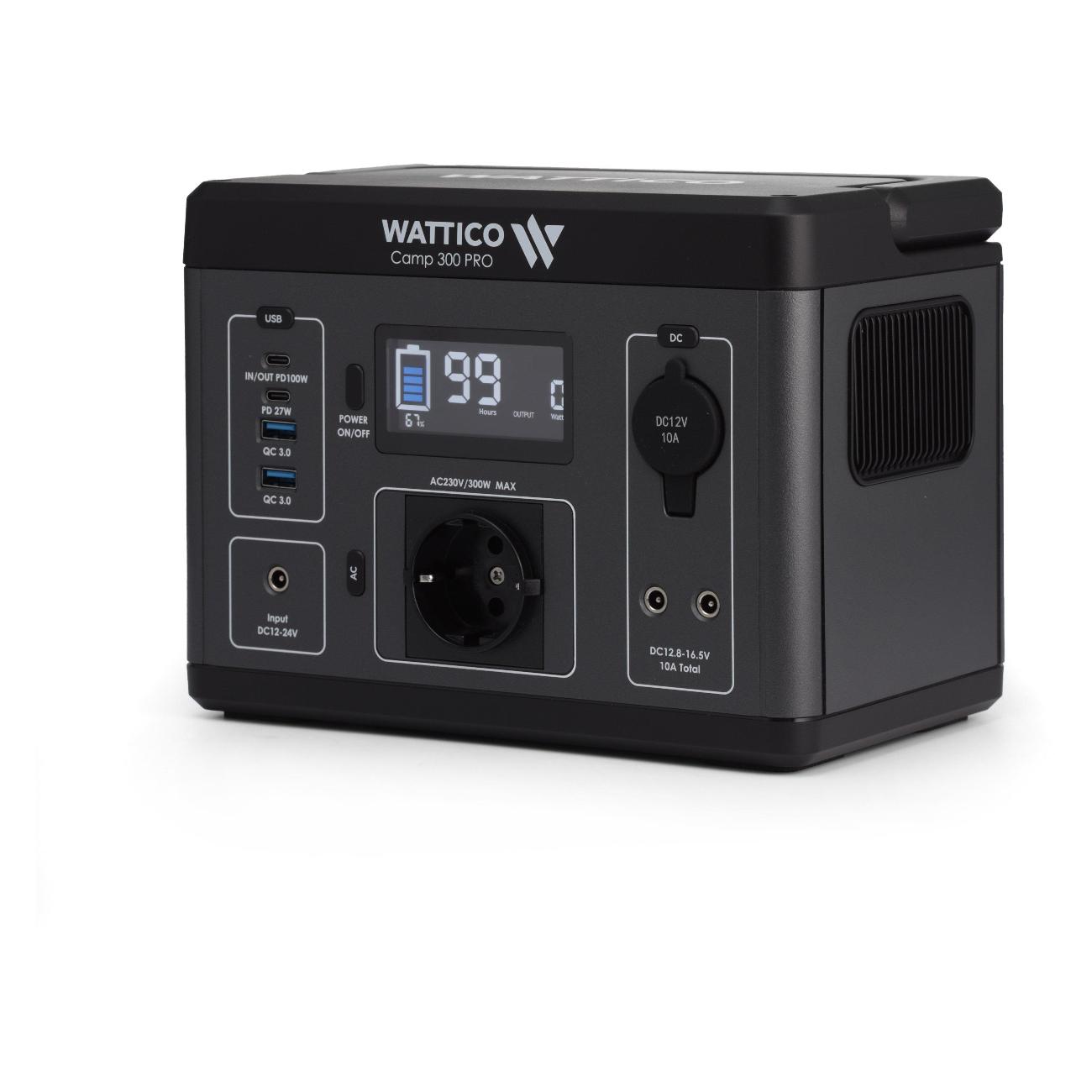 Портативная  электростанция Wattico CAMP 300 PRO