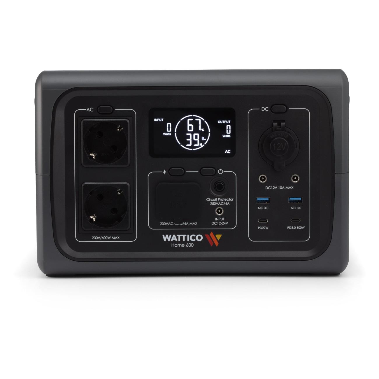 Портативная  электростанция Wattico HOME 600 фото