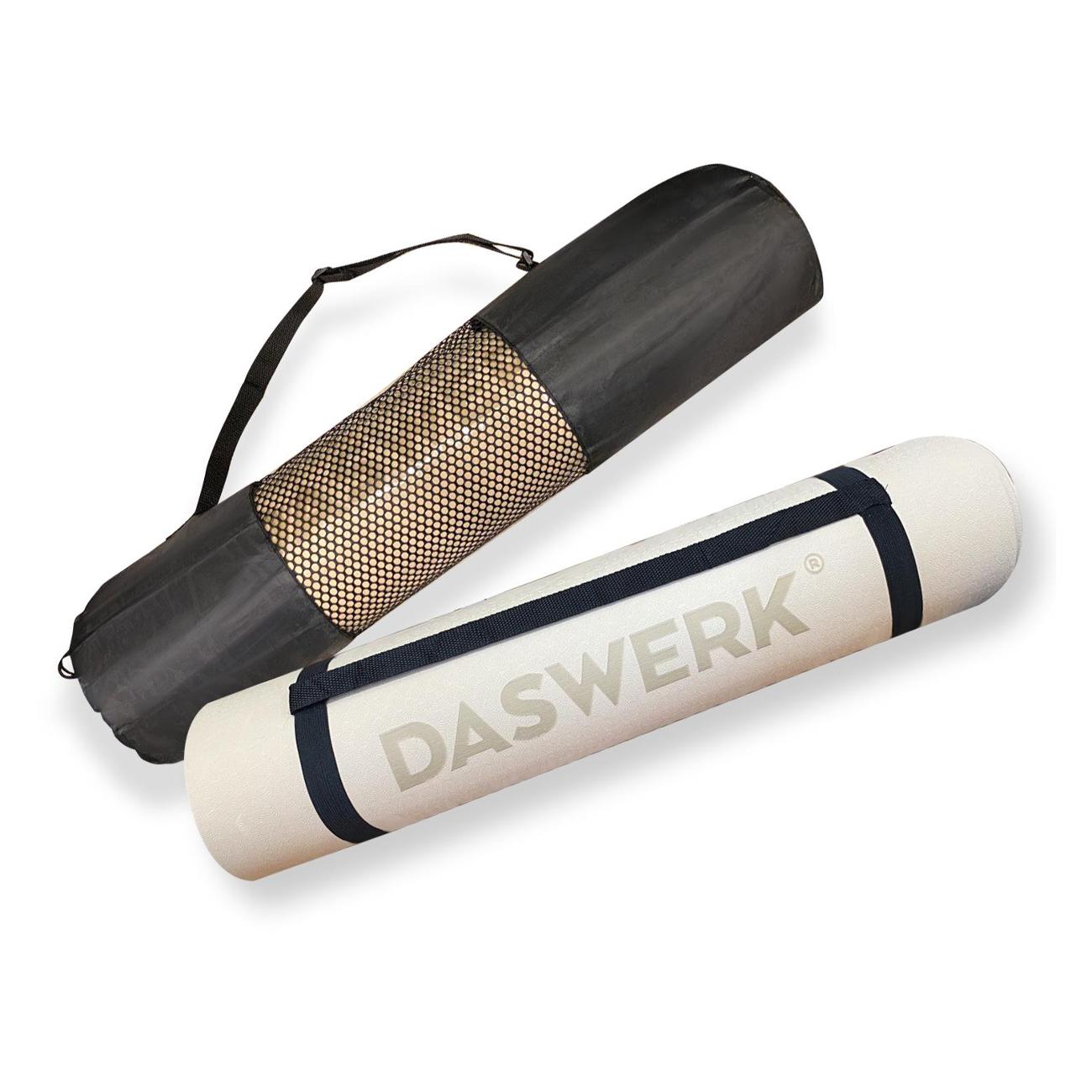 Коврик для йоги DASWERK 183х61х0,6см бежевый