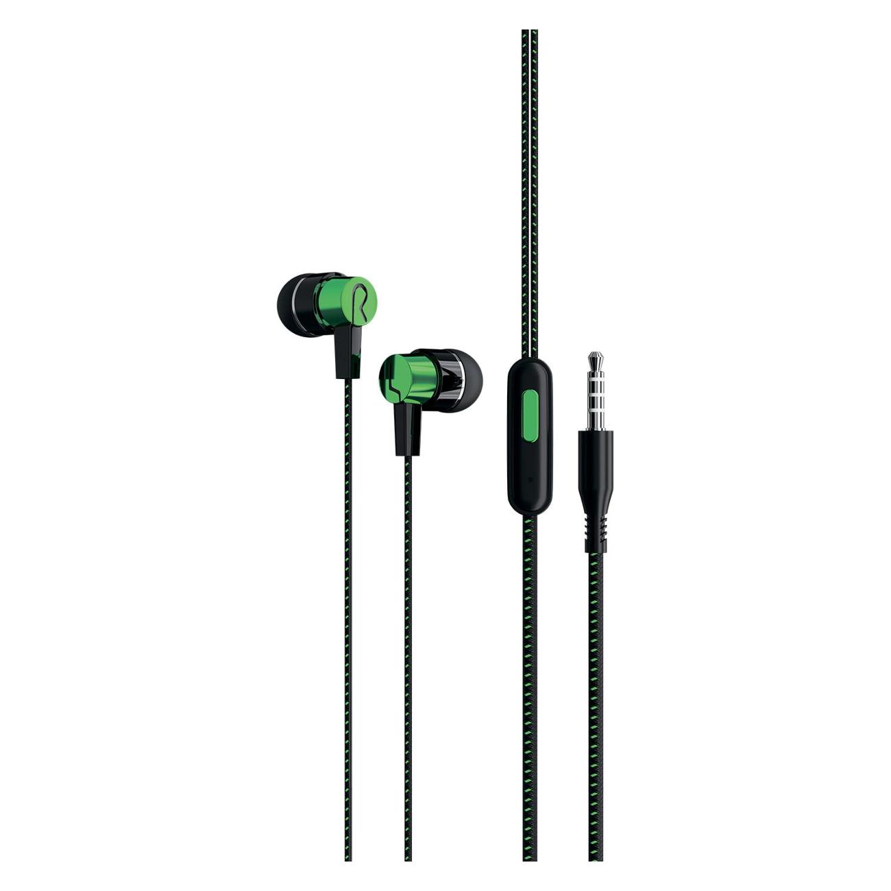 Наушники-гарнитура Red Line SP04 зеленый