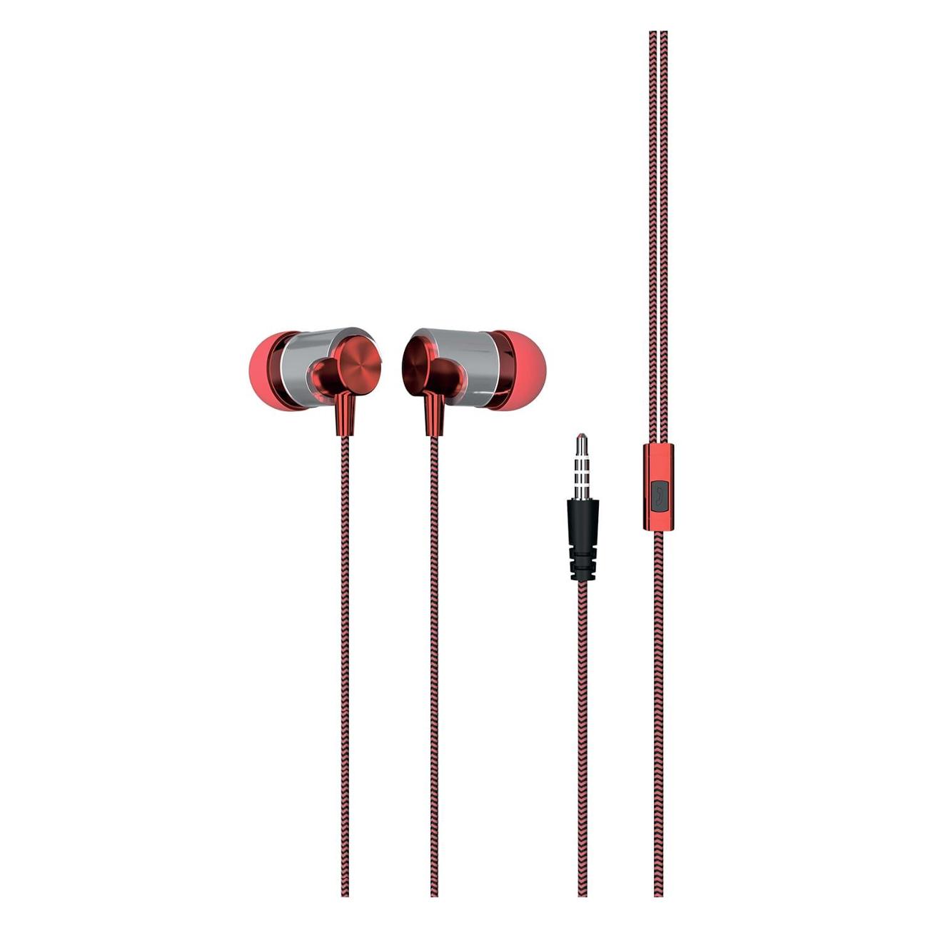 Наушники-гарнитура Red Line E04 Red фото