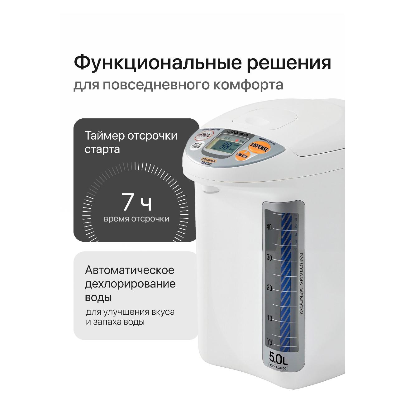 Термопот Zojirushi CD-LCQ50 WA