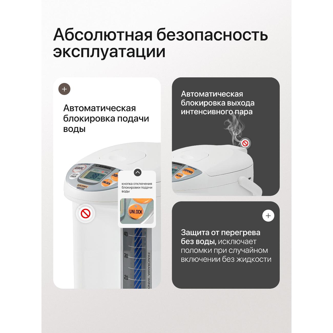 Термопот Zojirushi CD-LCQ50 WA