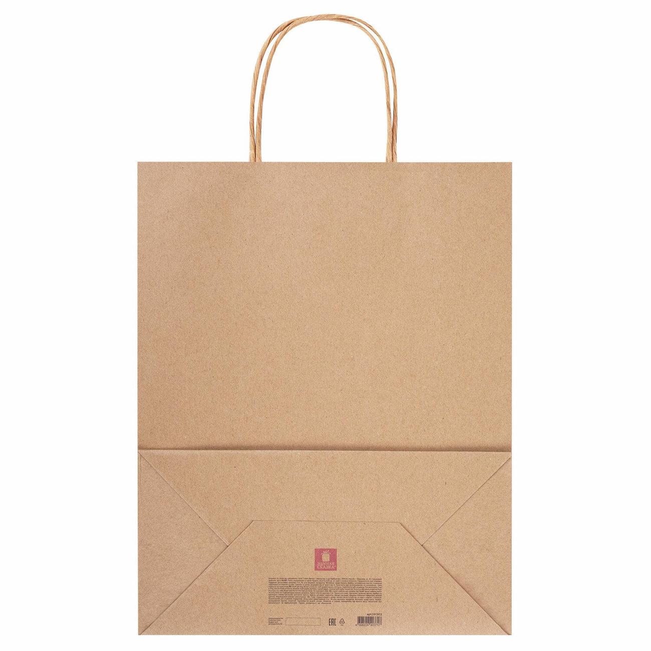 Пакет подарочный Золотая сказка 591968