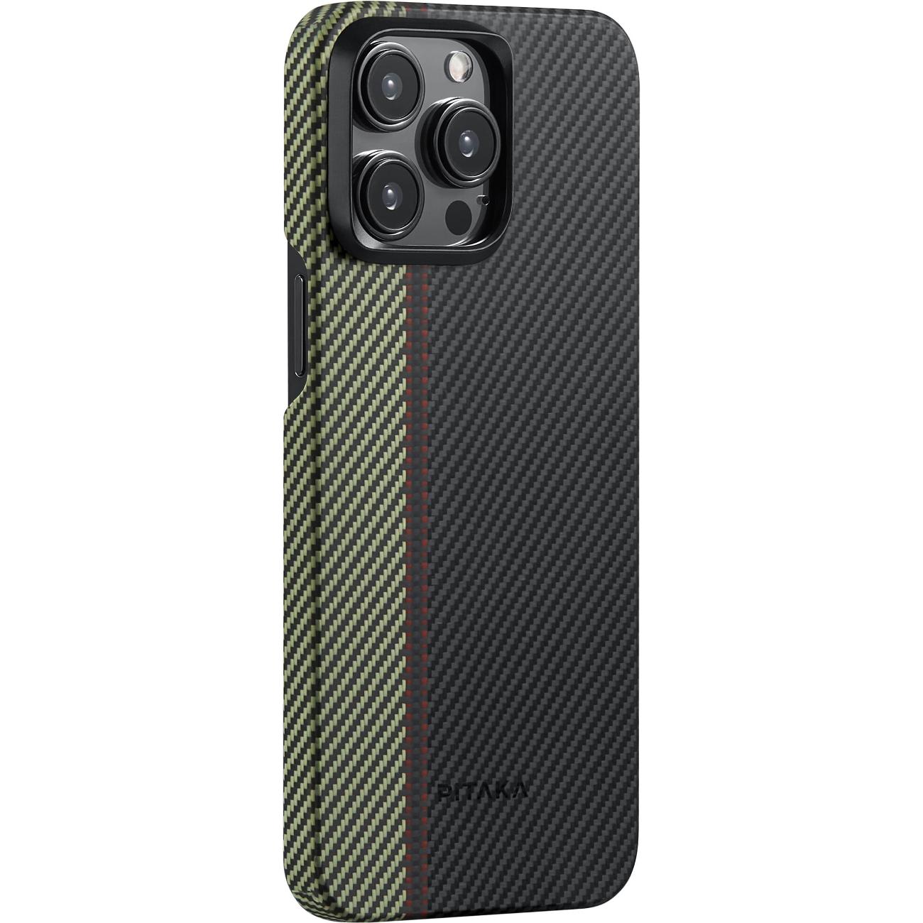 Чехол Pitaka для&nbsp;iPhone&nbsp;15&nbsp;Pro&nbsp;Max Magsafe FO1501PM