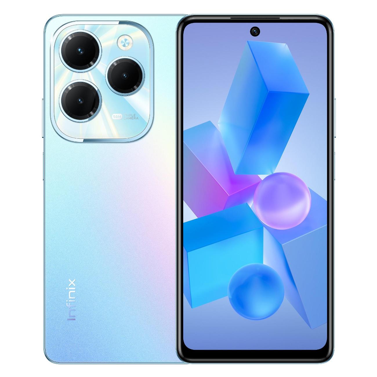Смартфон Infinix HOT 40 8/256GB Blue фото