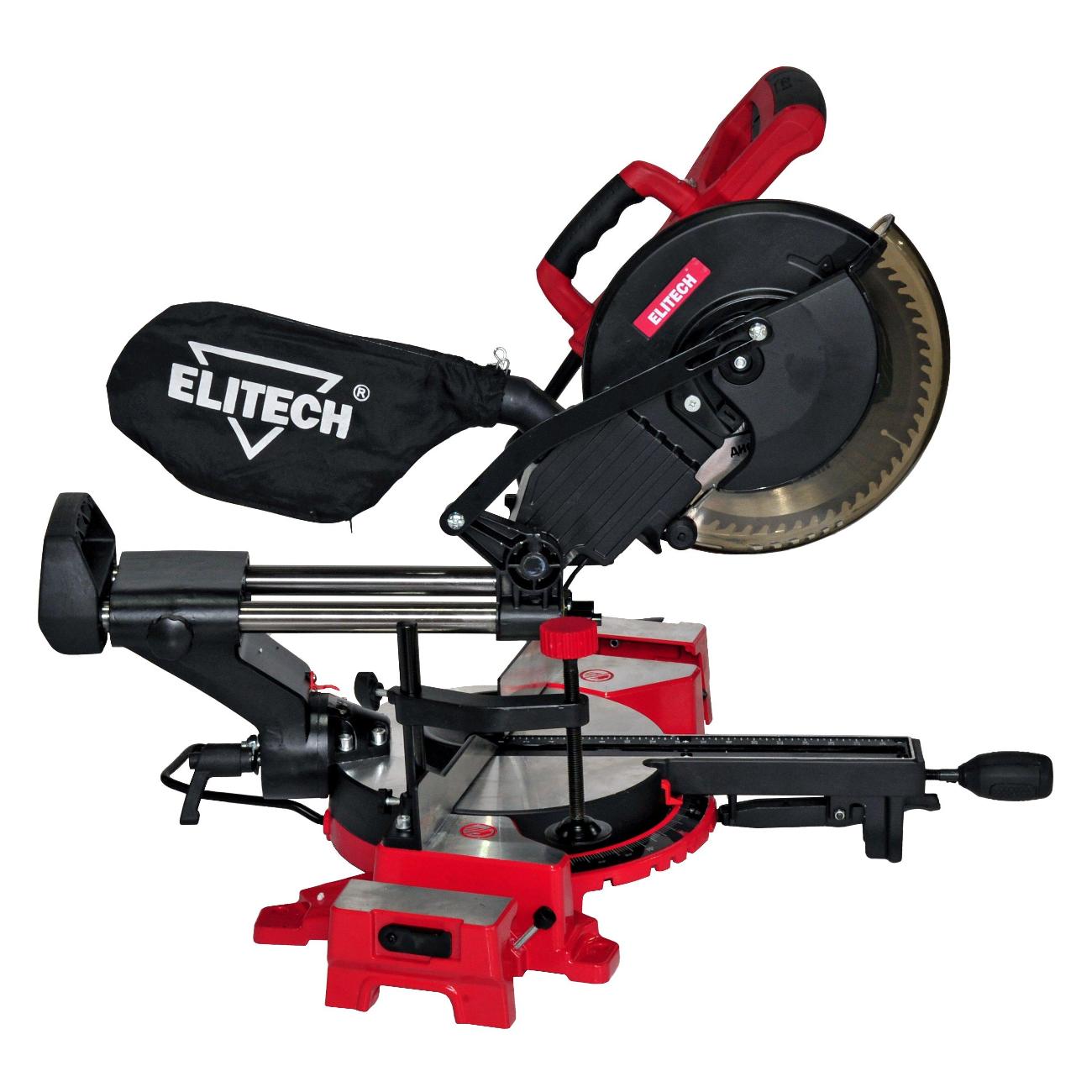 Электропила торцовочная Elitech ПТ 1825К