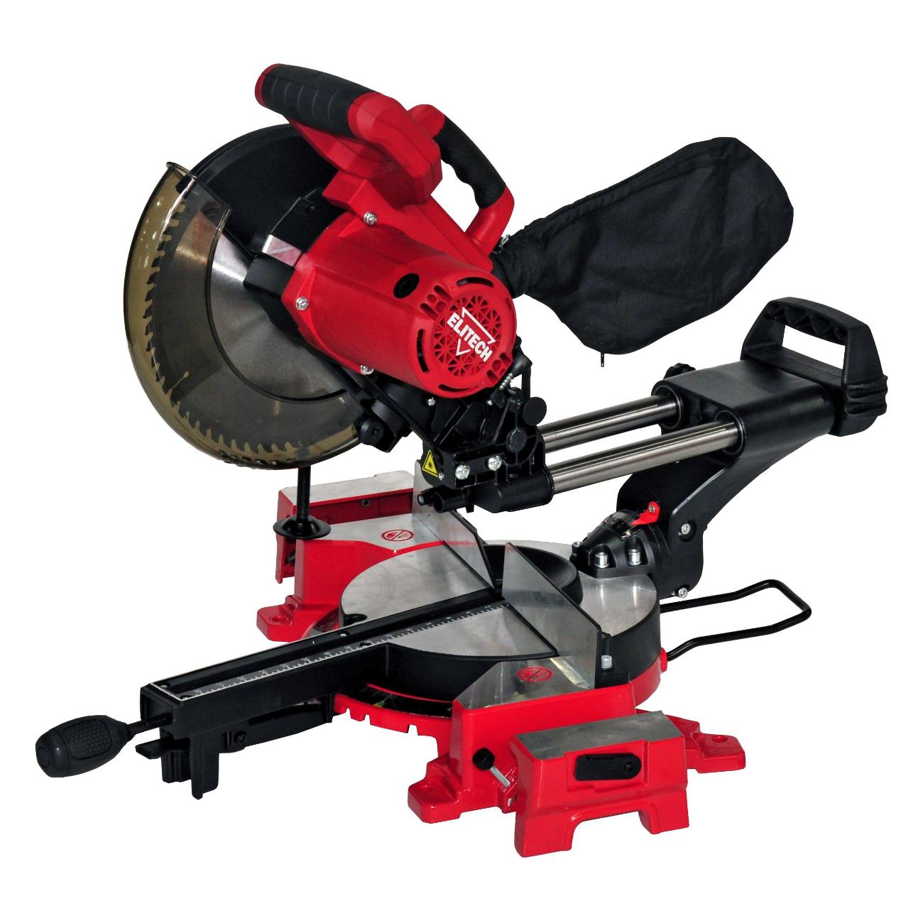 Электропила торцовочная Elitech ПТ 1825К