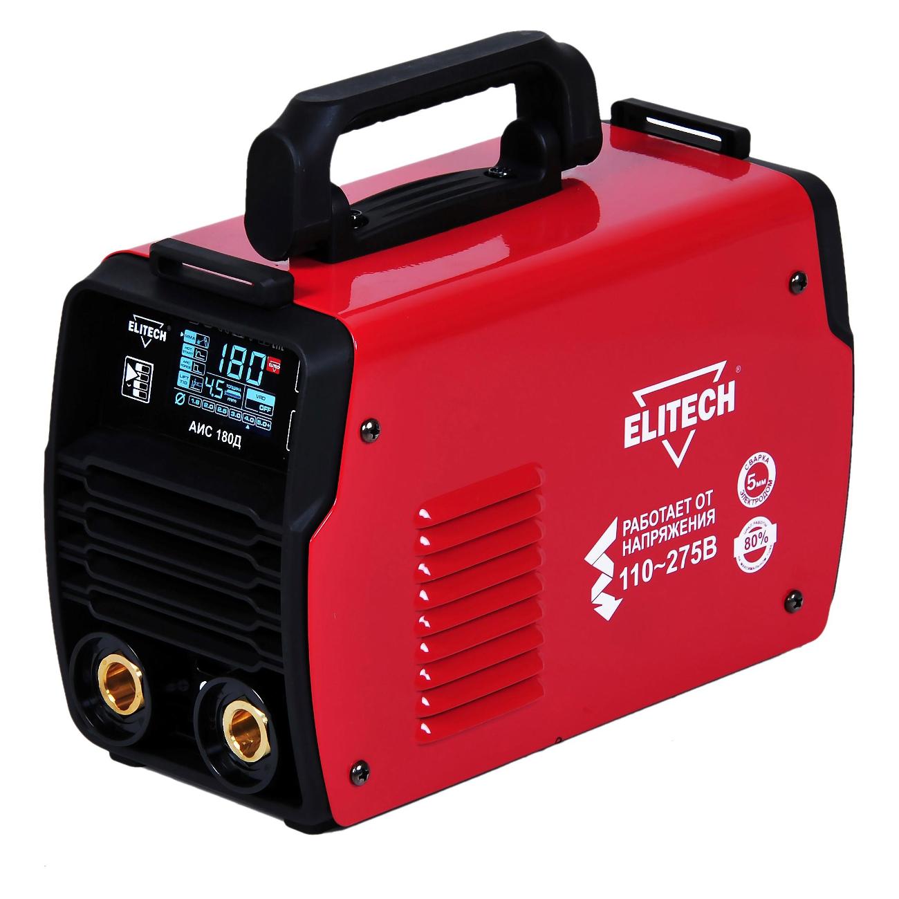Инвертор сварочный Elitech АИС 180Д фото