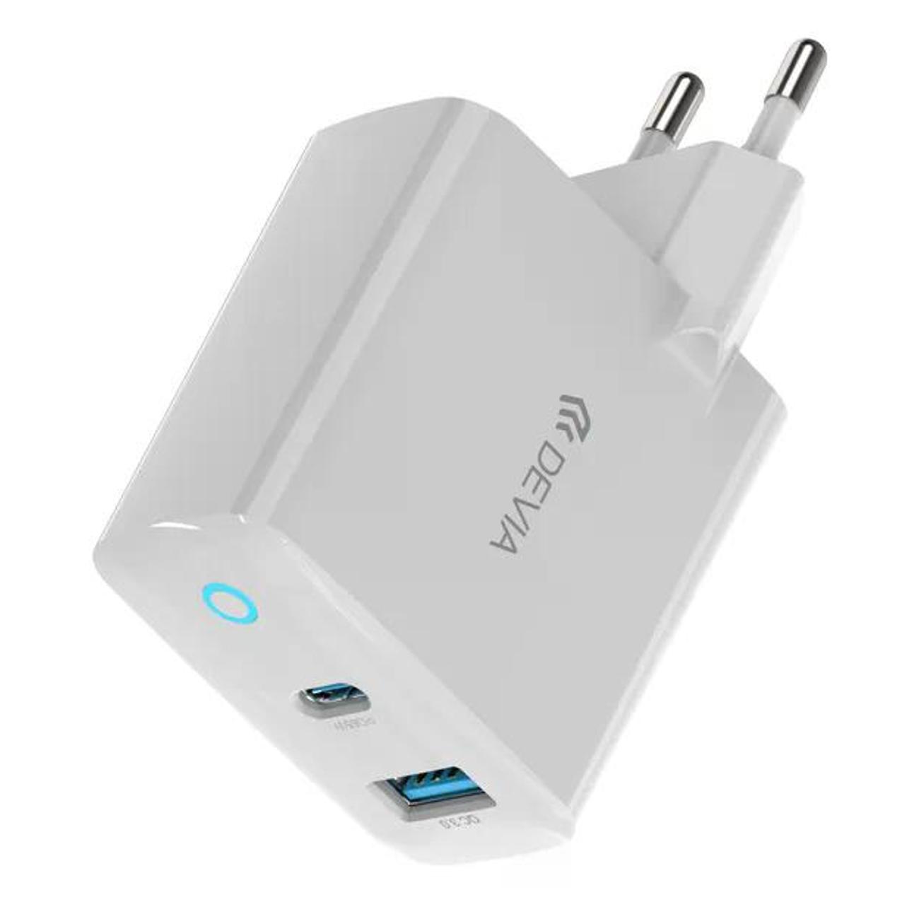 Сетевое зарядное устройство Devia Extreme Speed GaN PD+QC