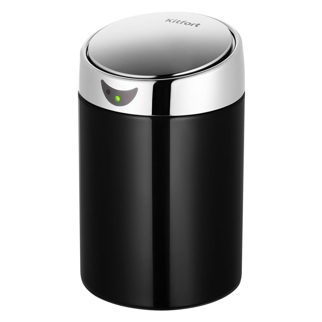 Сенсорное мусорное ведро Kitfort КТ-6018-1 Black