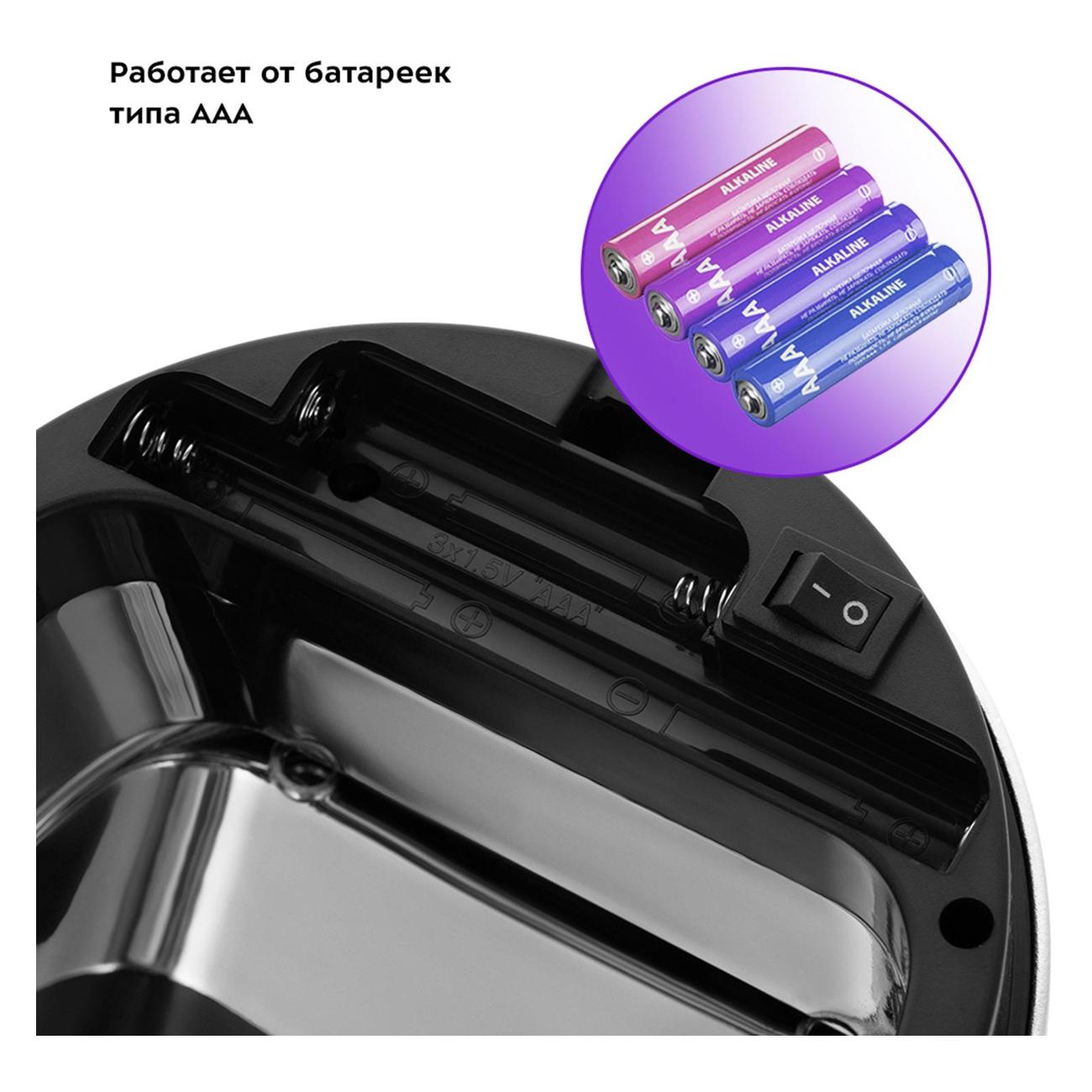 Сенсорное мусорное ведро Kitfort КТ-6018-1 Black