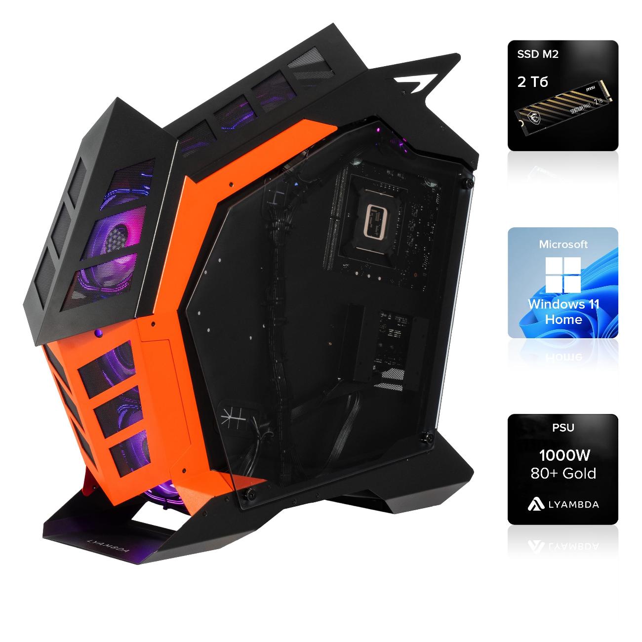 Системный блок игровой LYAMBDA L-GM171126-BB (i7-12700F/16GB/SSD2TB/RTX4070/Win11)