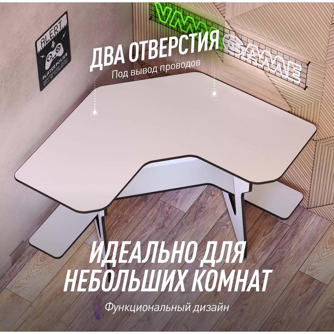 Стол компьютерный игровой VMMGAME JETX LIGHT BLACK SF-1WBK