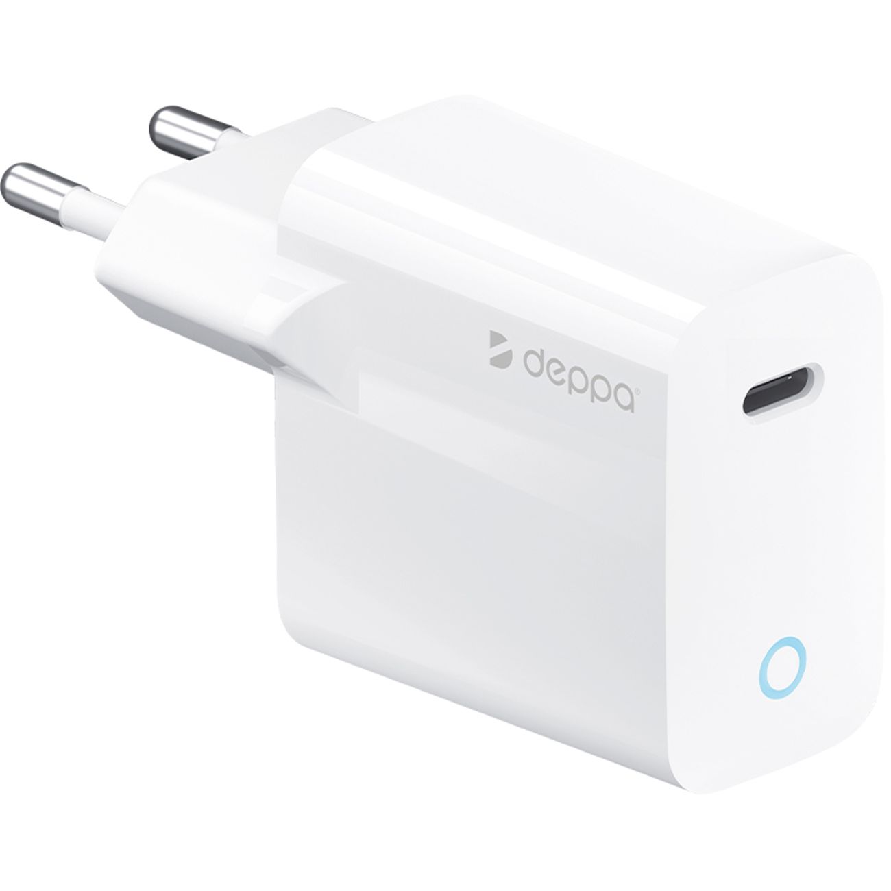 Сетевое зарядное устройство Deppa USB Type-C 25Вт белый (11428) фото
