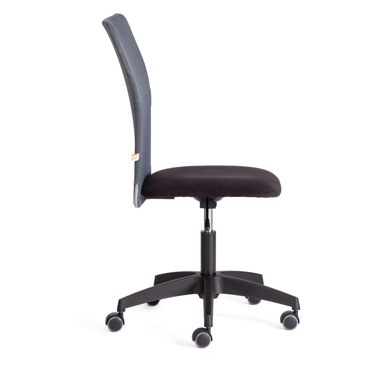 Кресло компьютерное Tetchair Start флок черный/серый 20603