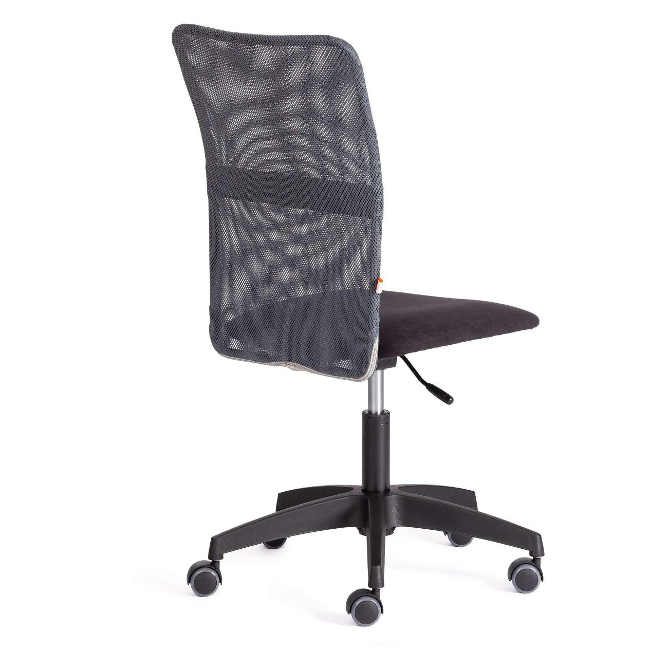 Кресло компьютерное Tetchair Start флок черный/серый 20603