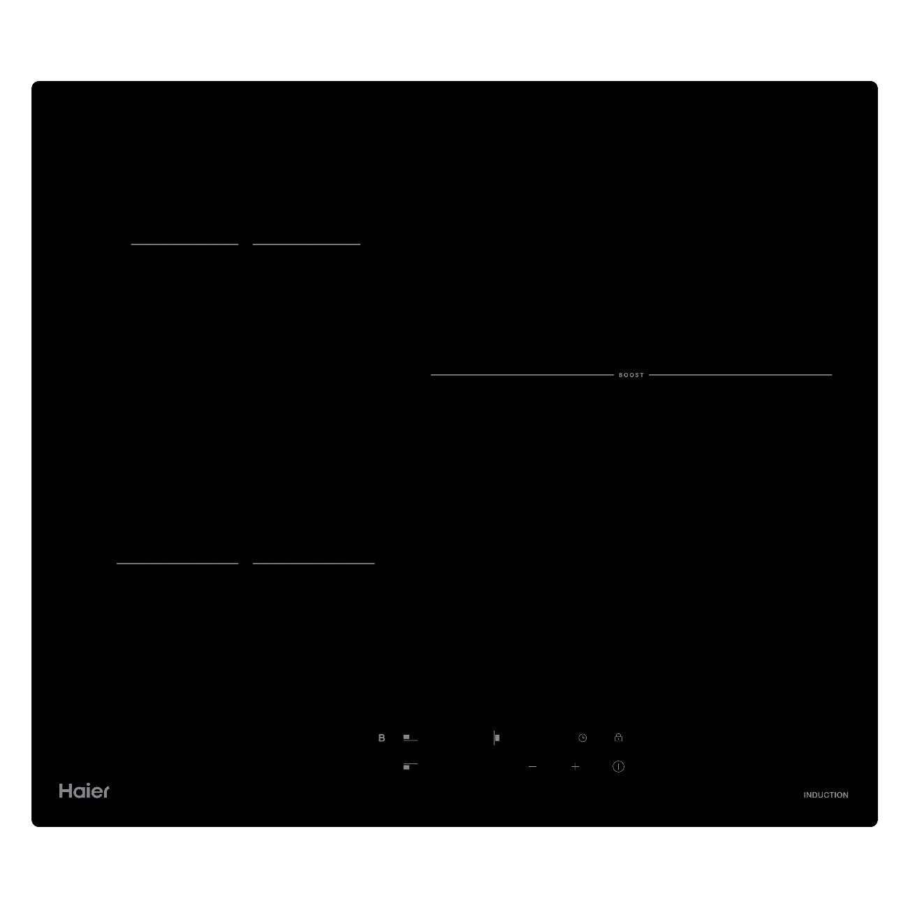 Встраиваемая индукционная панель независимая Haier HHK-Y63WTB фото