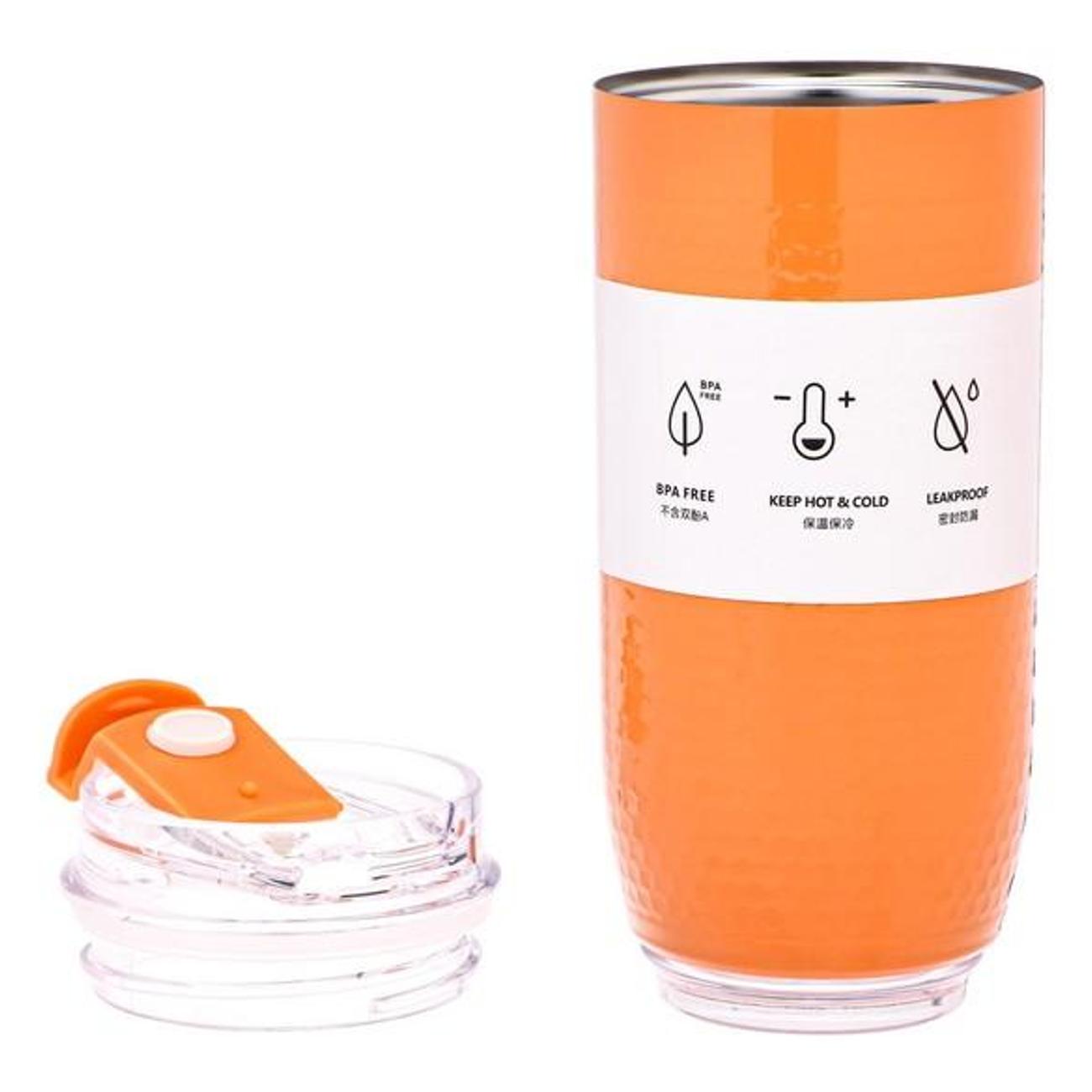 Термокружка СИМАЛЕНД 9931509 оранжевая