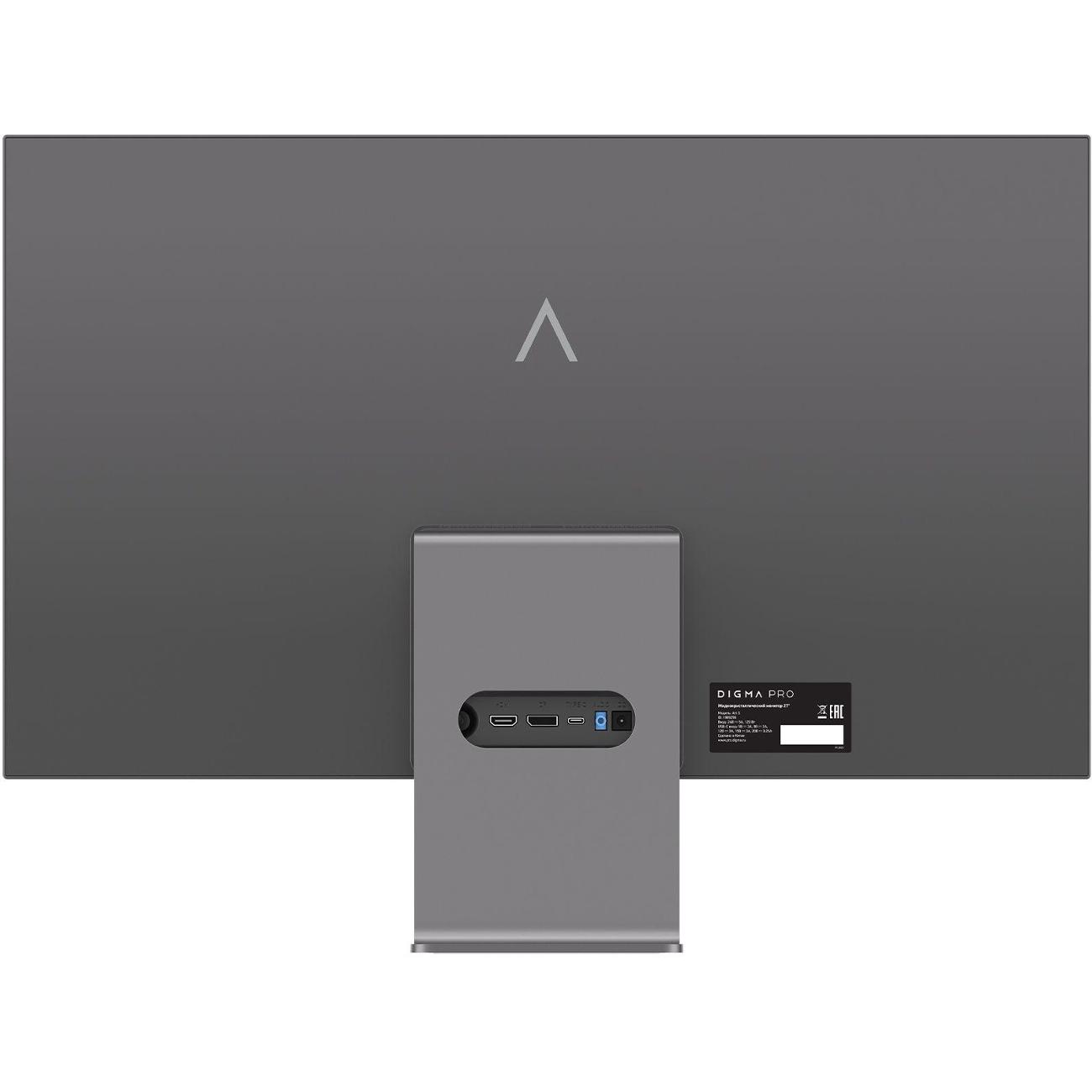 Монитор Digma Pro 27"/IPS/3840x2160/60Гц/серый (Art S)