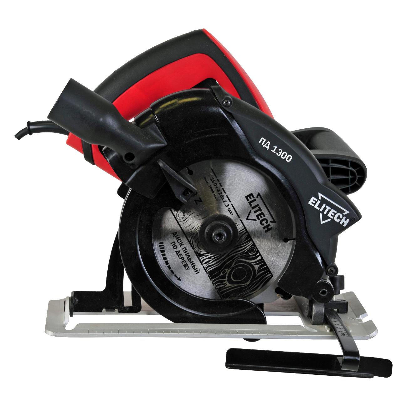 Электропила циркулярная Elitech ПД 1300