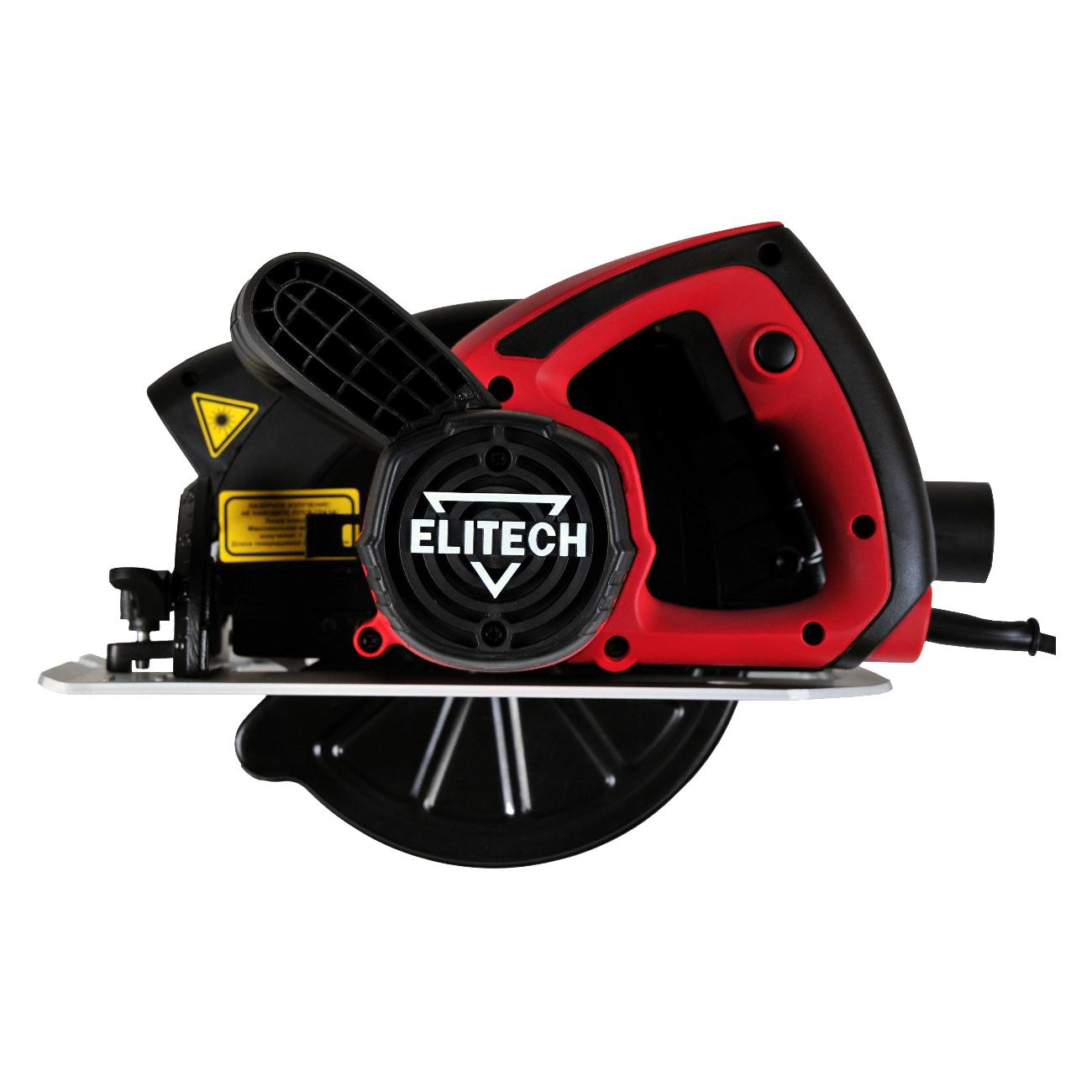 Электропила циркулярная Elitech ПД 1600Л
