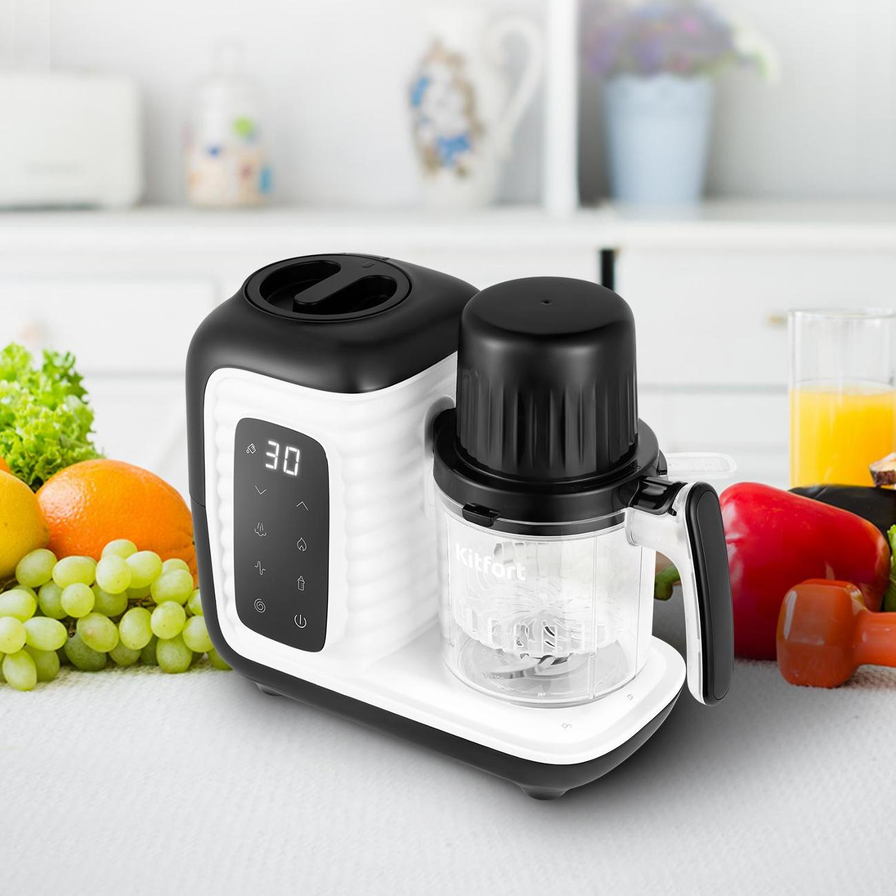 Блендер-пароварка Kitfort КТ-2323