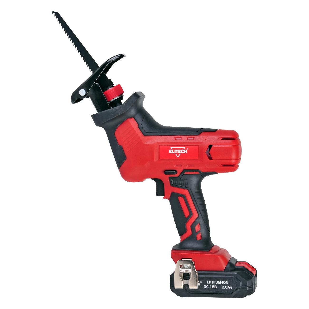 Пила сабельная аккумуляторная Elitech ПСА 18Л (E2206.005.01)
