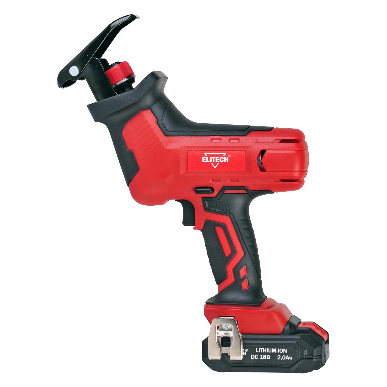 Пила сабельная аккумуляторная Elitech ПСА 18Л (E2206.005.01)