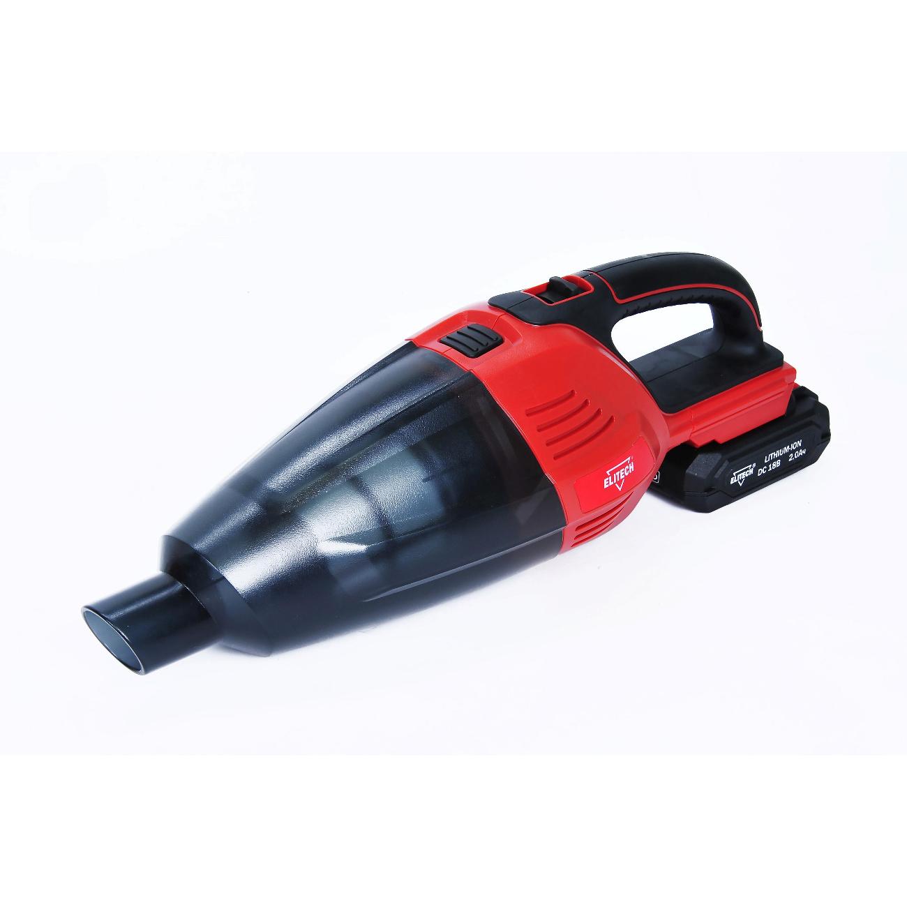 Пылесос аккумуляторный Elitech ПРА 18СЛ (Е1302.001.01)