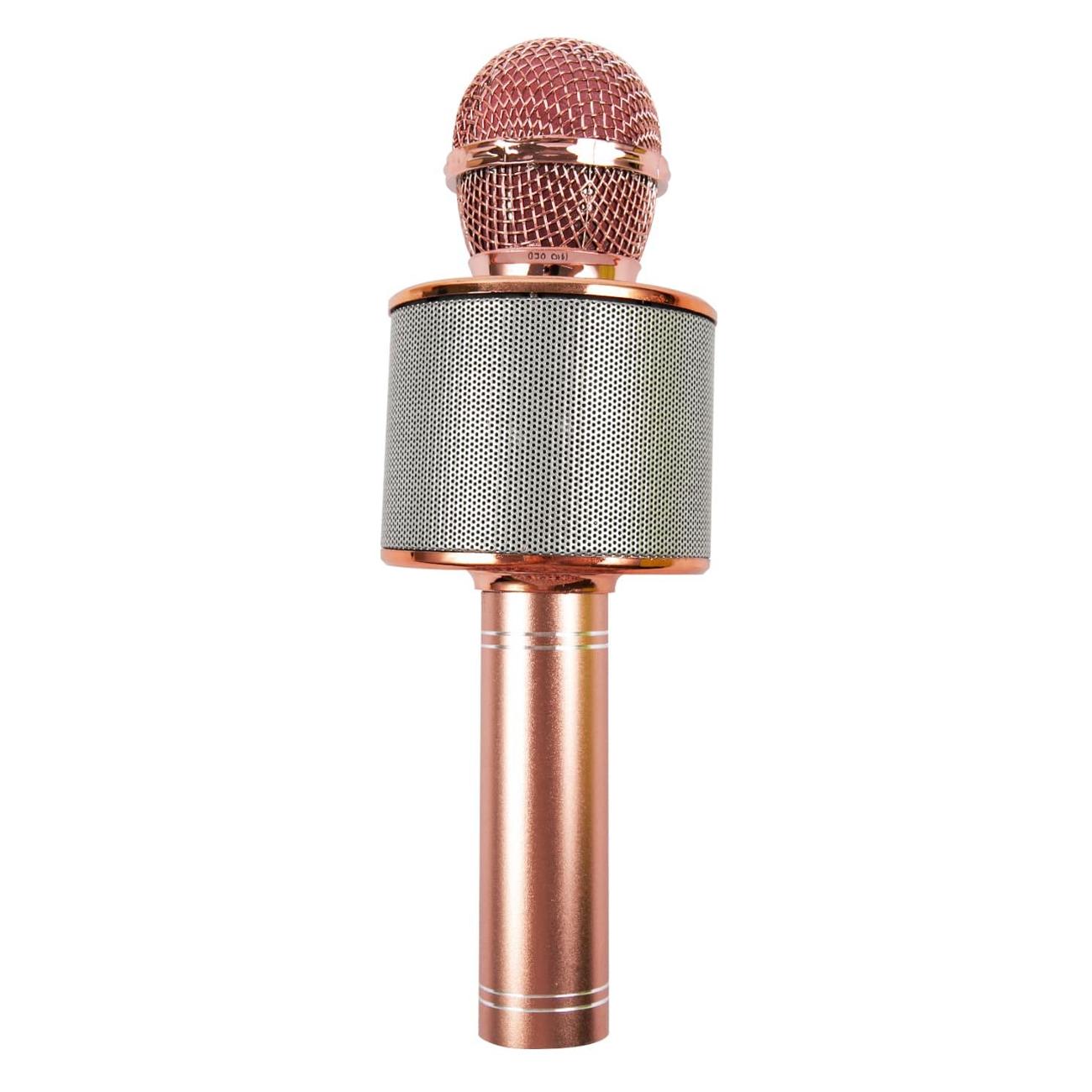 Микрофон вокальный Mobility УТ000037704 розовое золото