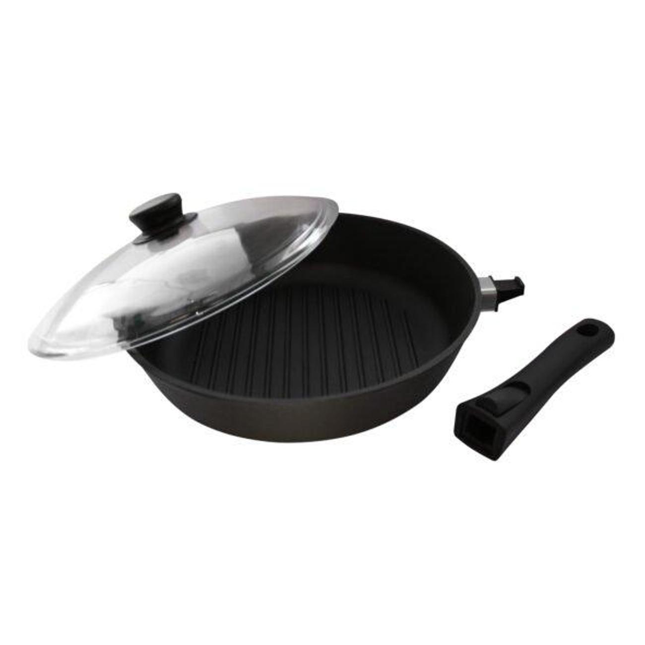 Сковорода гриль Камская посуда гс8062