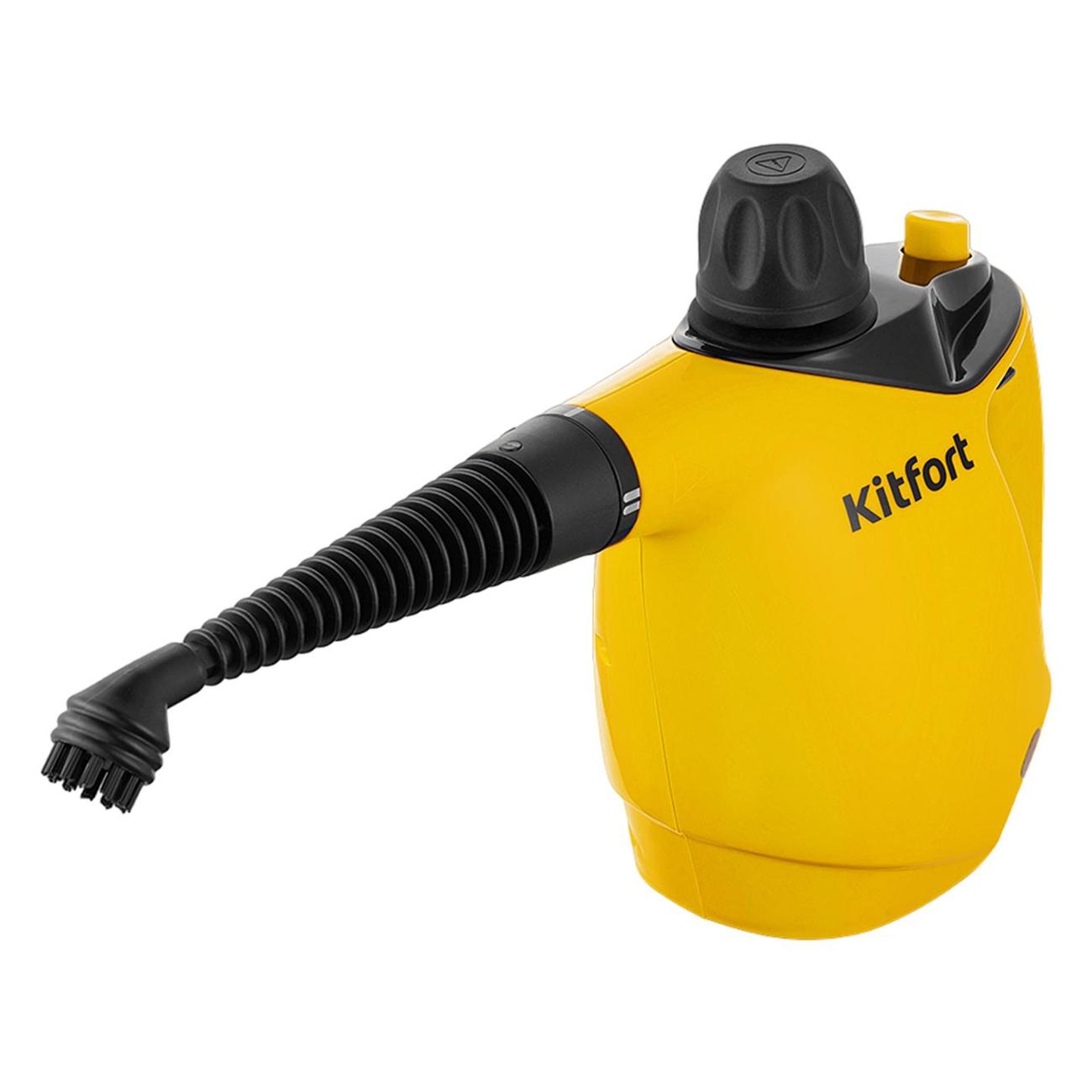 Паровой очиститель Kitfort КТ-9140-1 Black Yellow