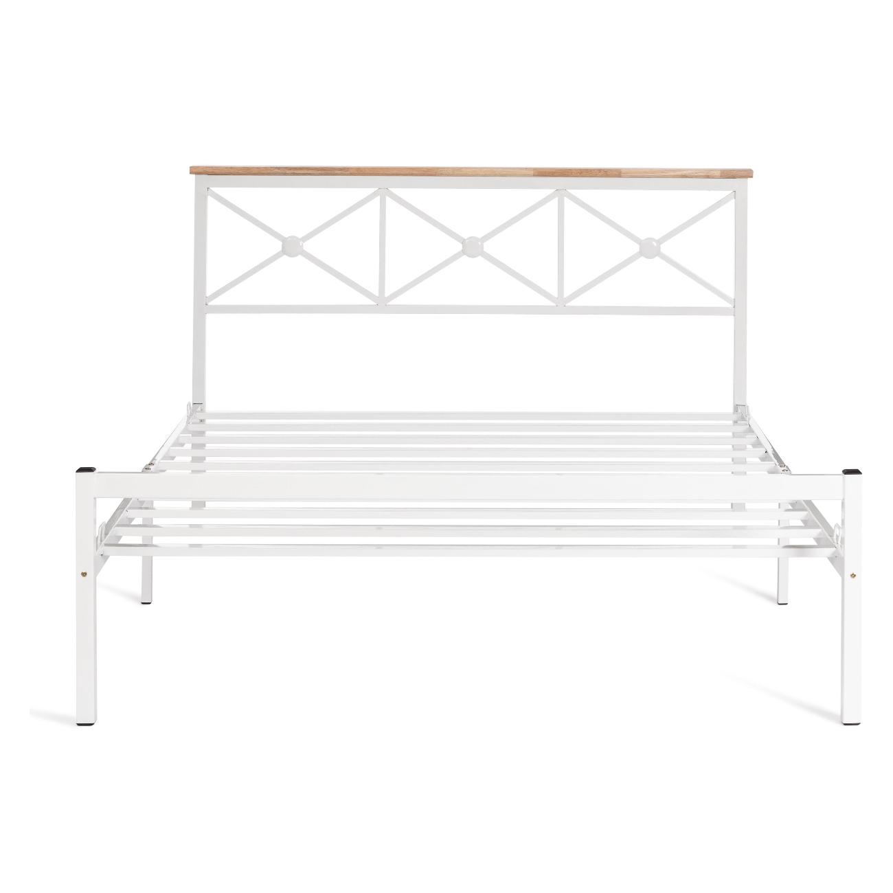 Кровать деревянная Tetchair Iris 9311 белая