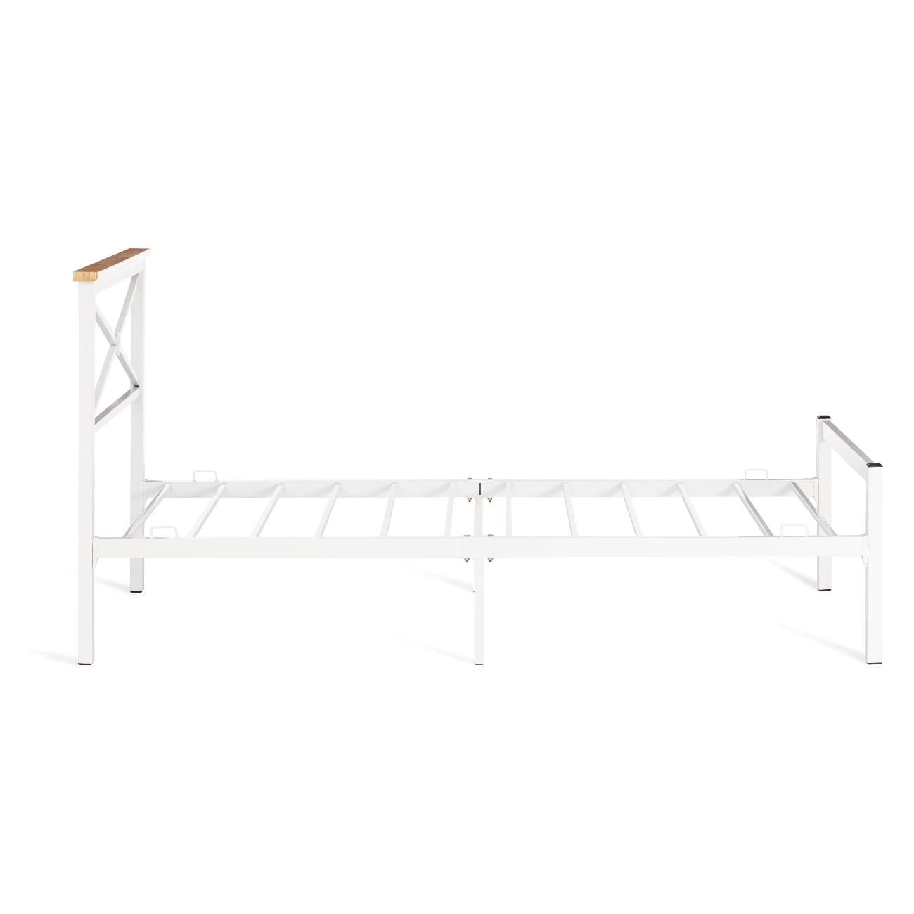 Кровать деревянная Tetchair Iris 9311 белая