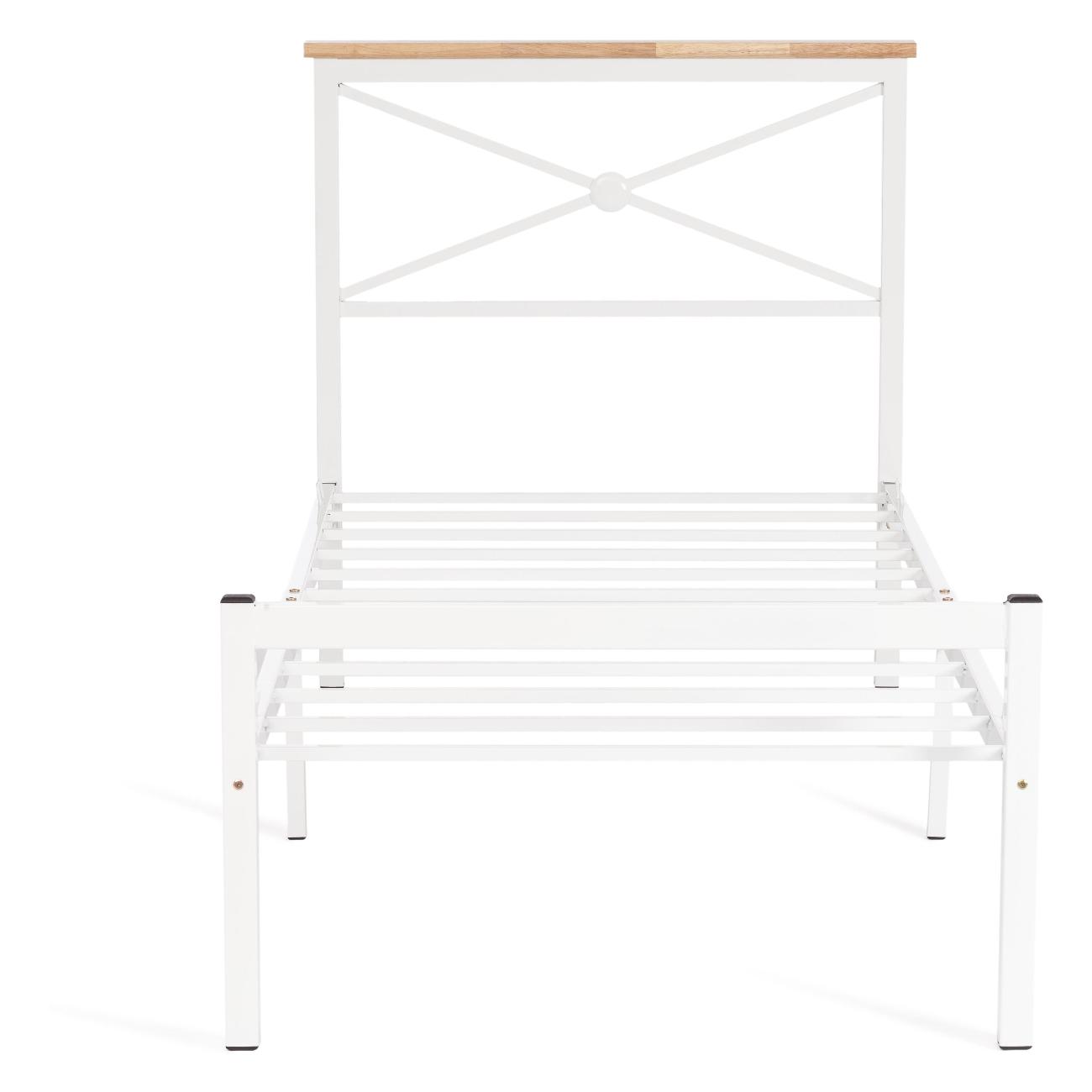 Кровать деревянная Tetchair Iris 9311 белая