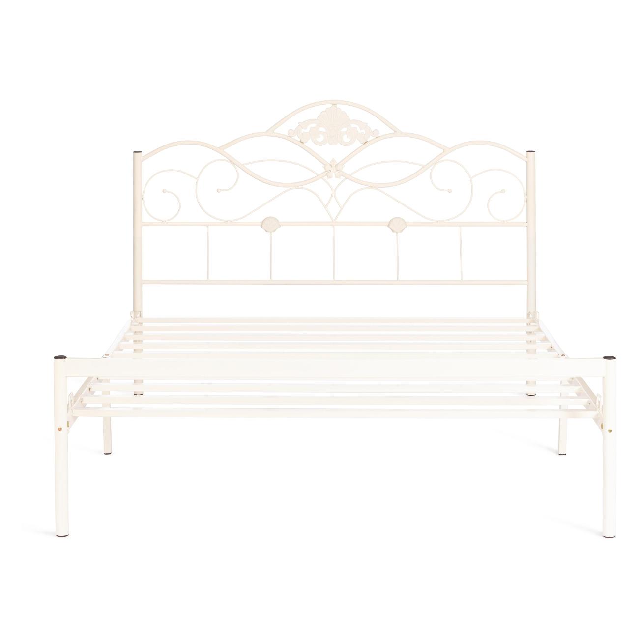 Кровать деревянная Tetchair Federica AT-881 белая