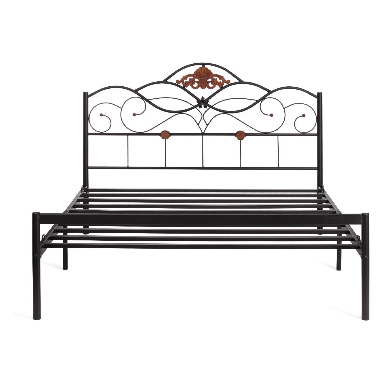 Кровать деревянная Tetchair Federica AT-881 черная