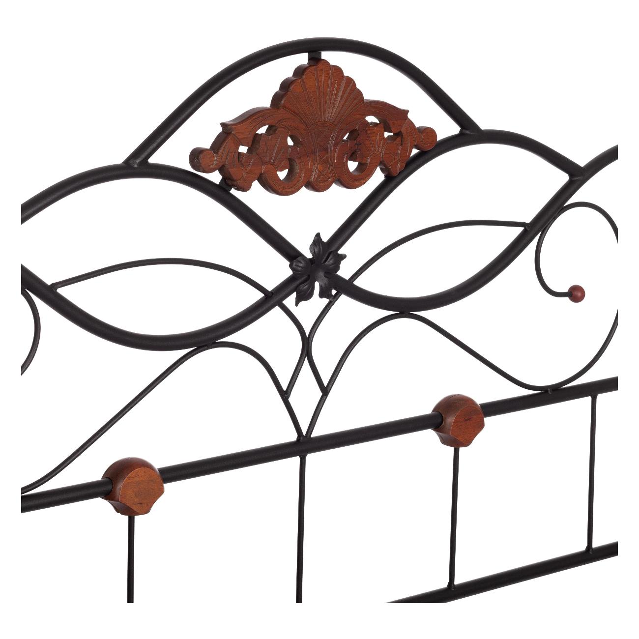 Кровать деревянная Tetchair Federica AT-881 черная