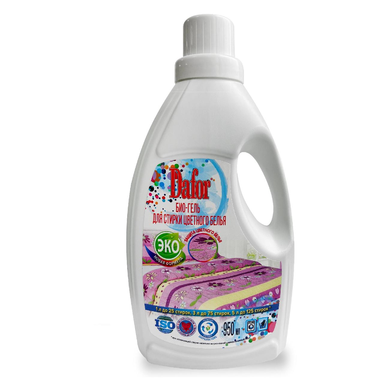 Гель Дафор для стирки цветного белья фото