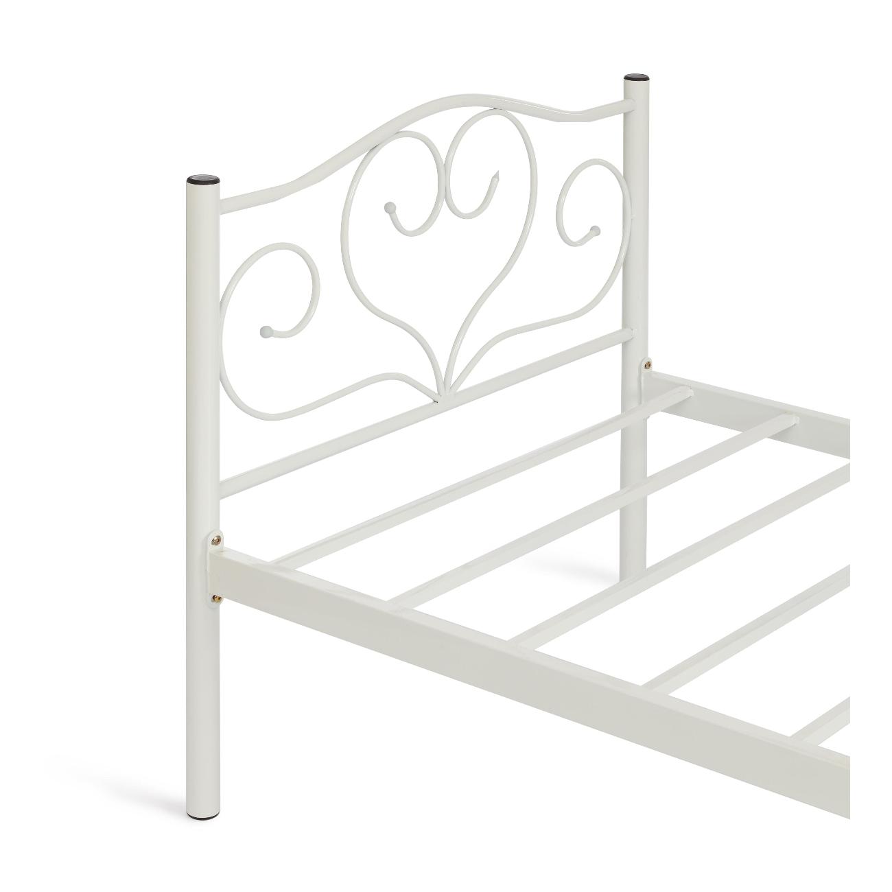 Кровать деревянная Tetchair MALVA 9303 белая