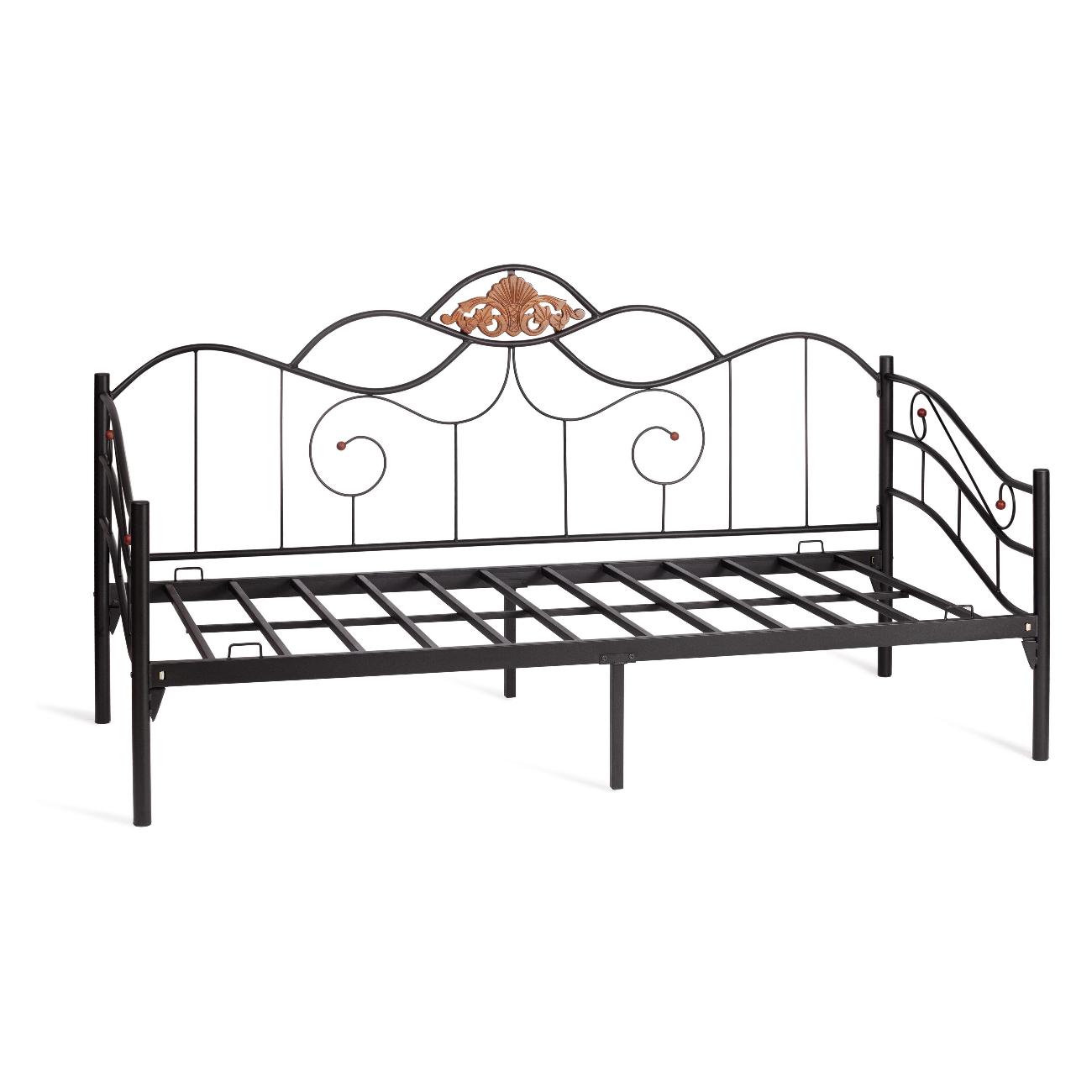 Кровать деревянная Tetchair Federica AT-881 черная