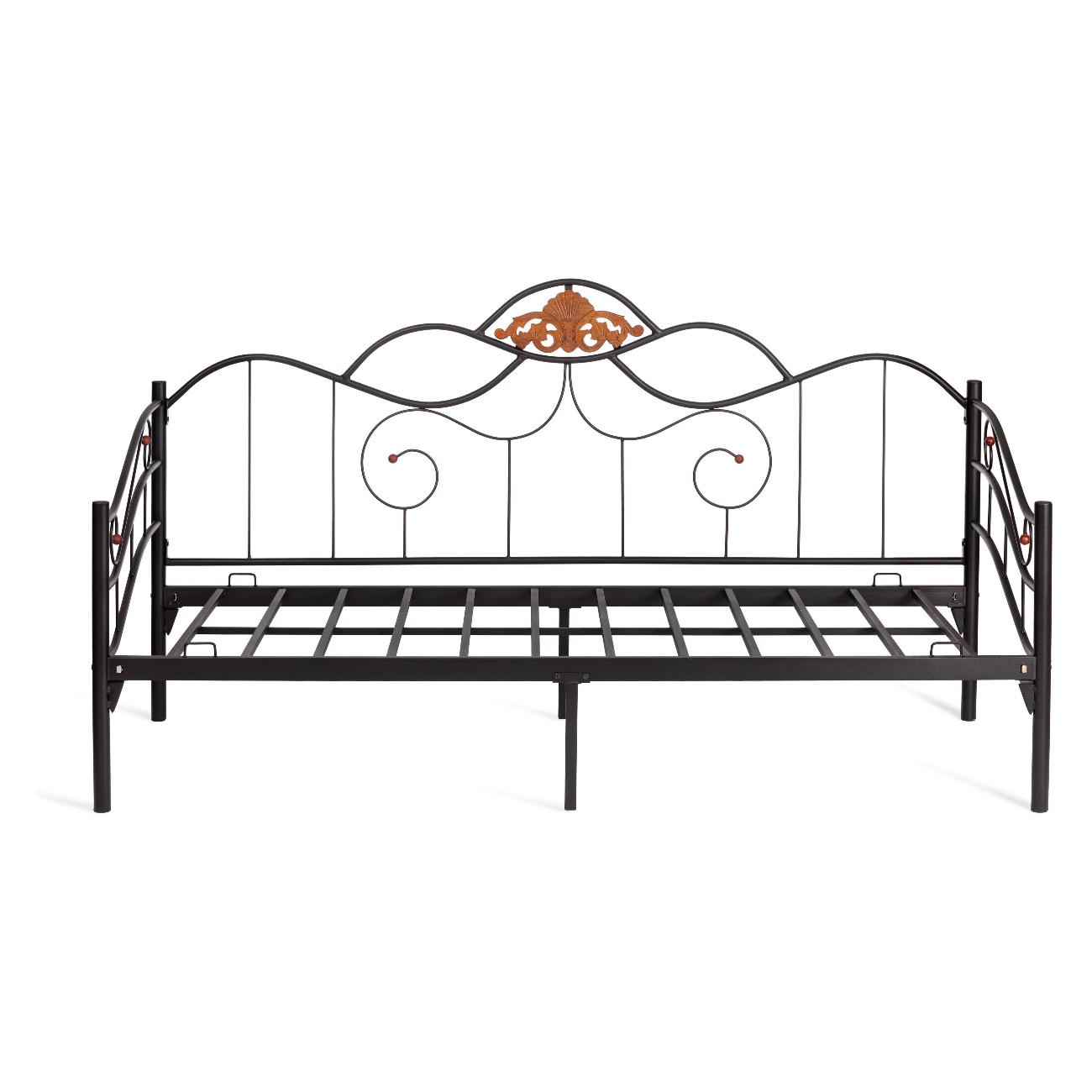 Кровать деревянная Tetchair Federica AT-881 черная