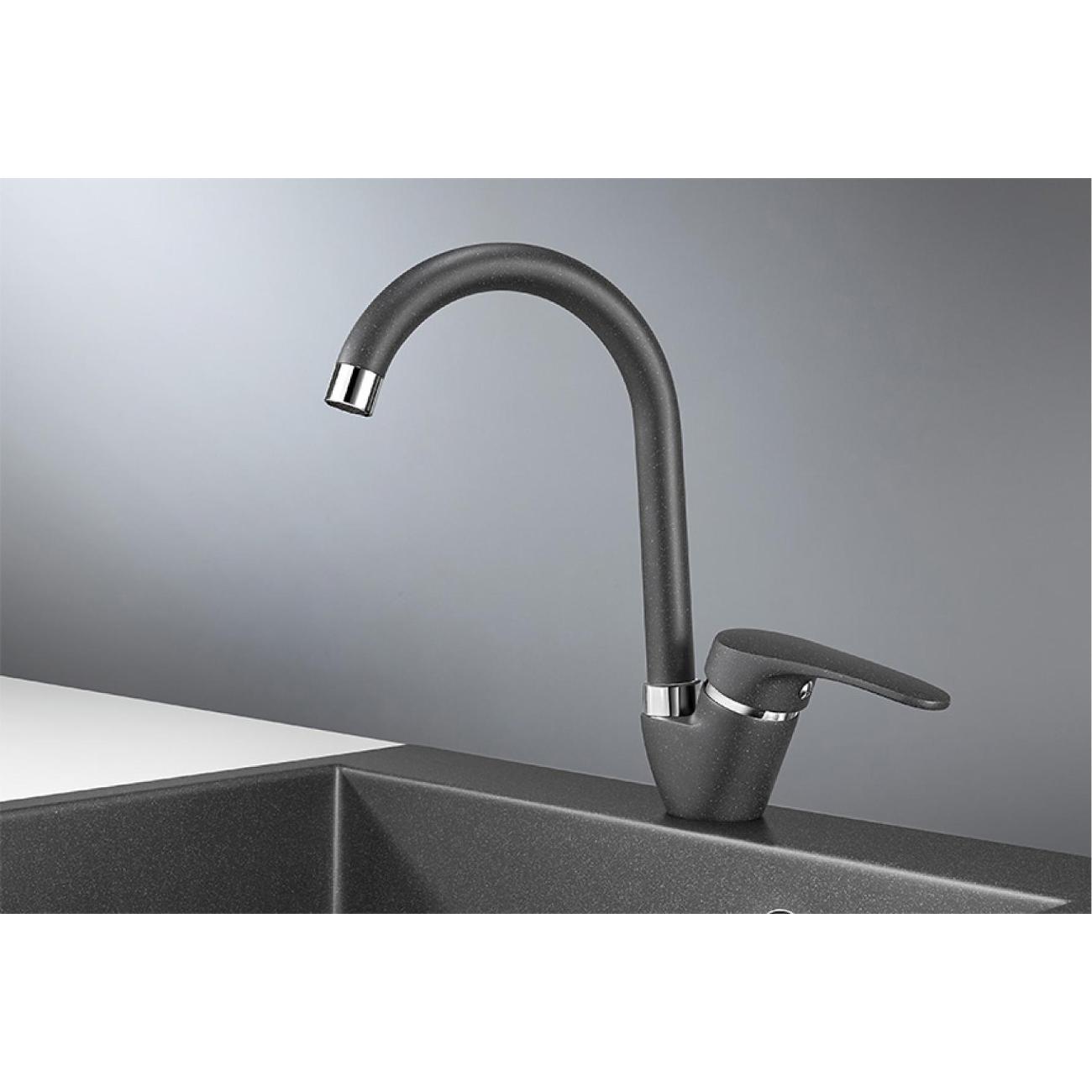 Смеситель Granula GR-1024 графит