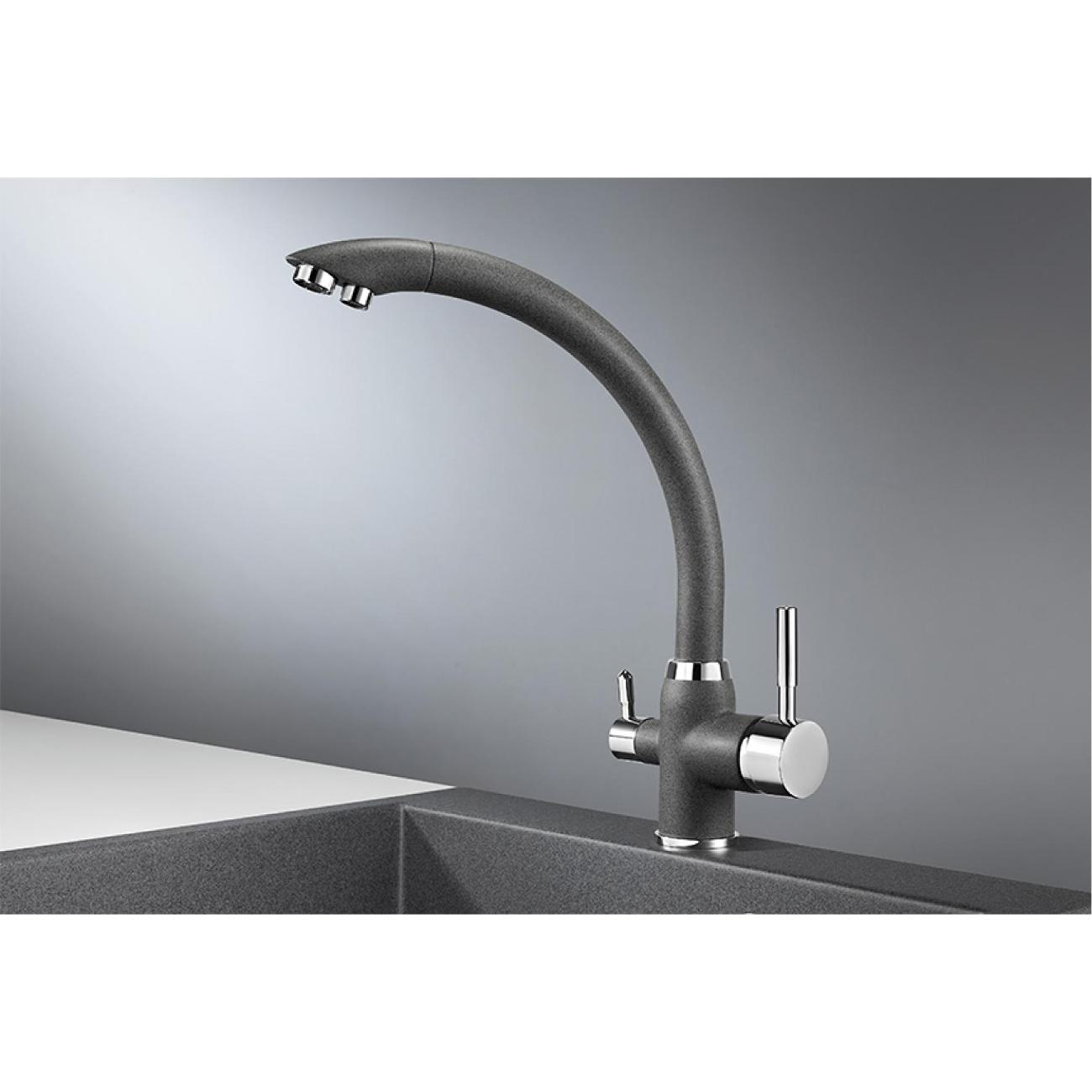 Смеситель Granula GR-2167 графит